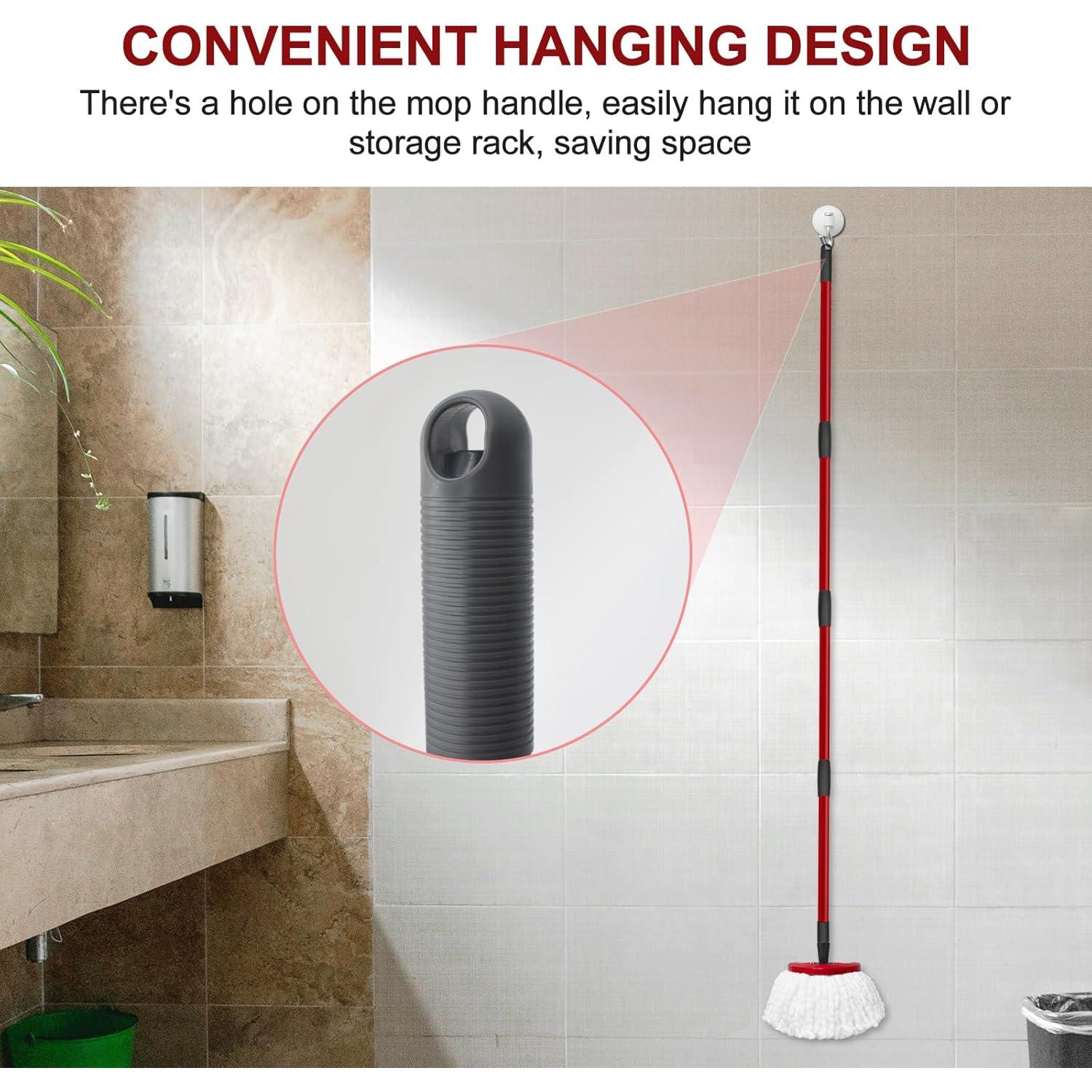 Mango de Mop Giratorio Ocedar DLAIMI Ajustable 76.2-147.3 cm