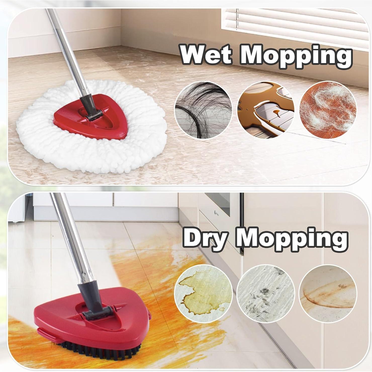 Reemplazo de cabezales de mopa Ocedar EasyWring 4 unidades