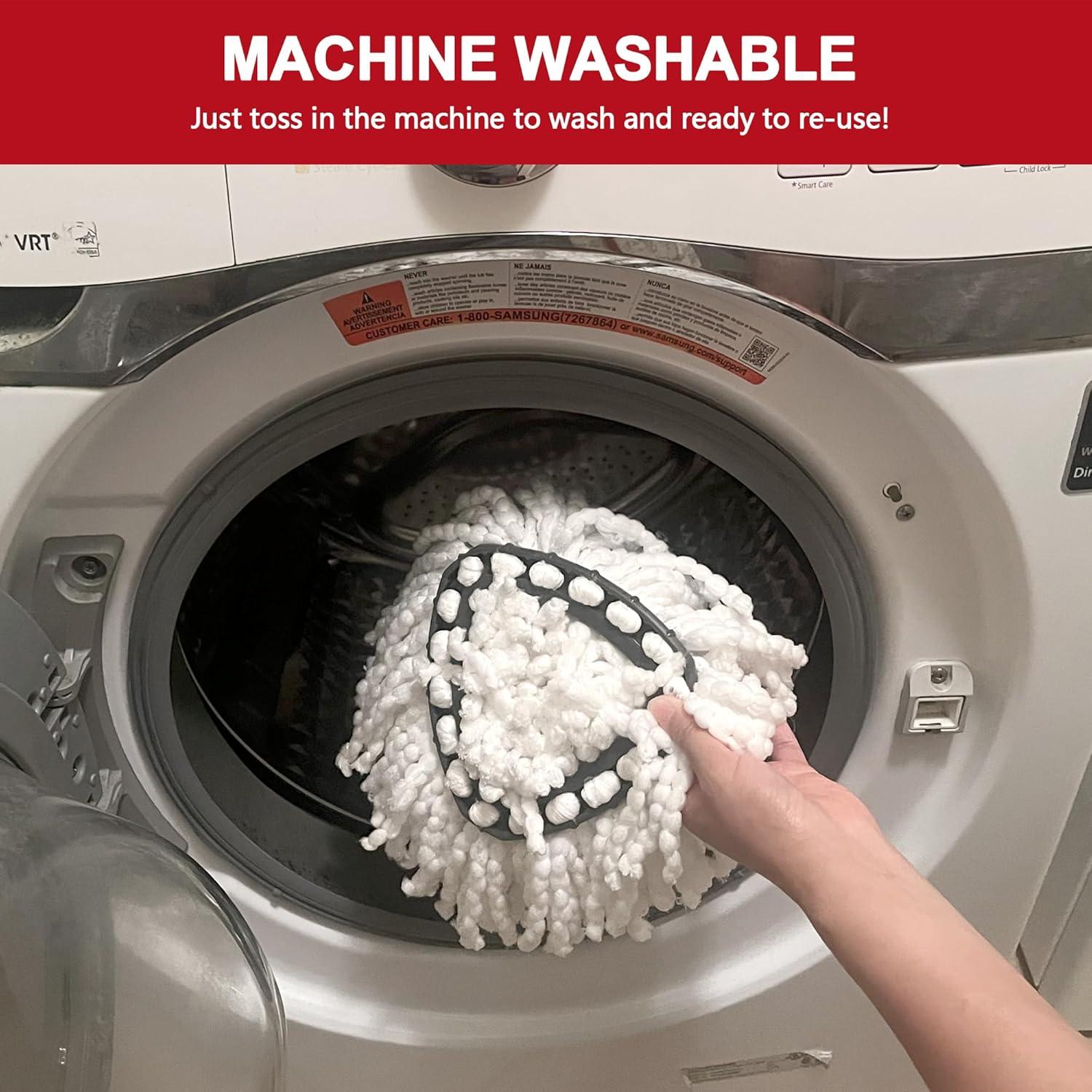 Cabezas de Repuesto para Mop O-Cedar EasyWring - 3 Piezas Microfibra