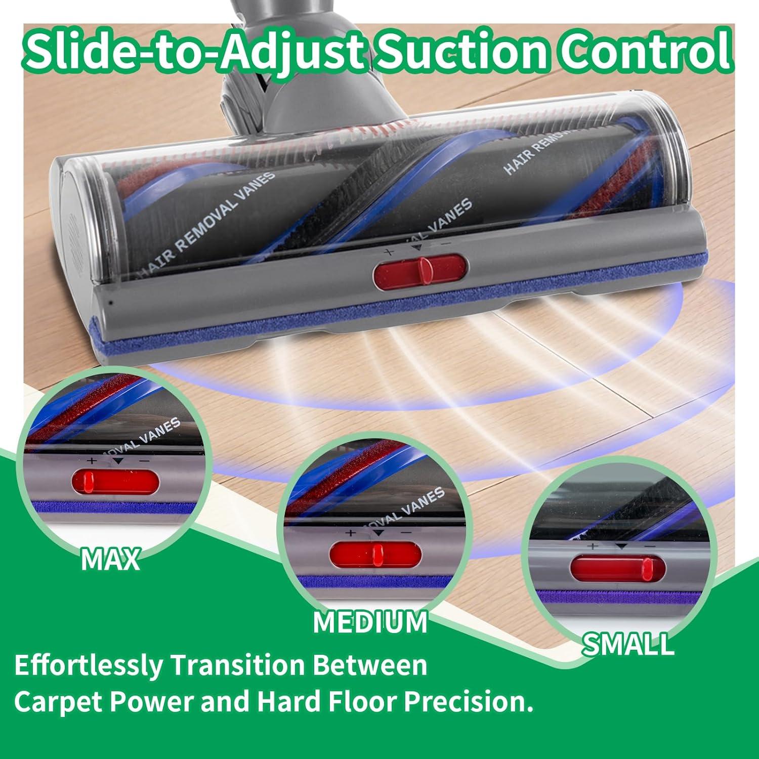 Cabezal de limpieza Klypticfit para Dyson V10 V11 V15 27 cm