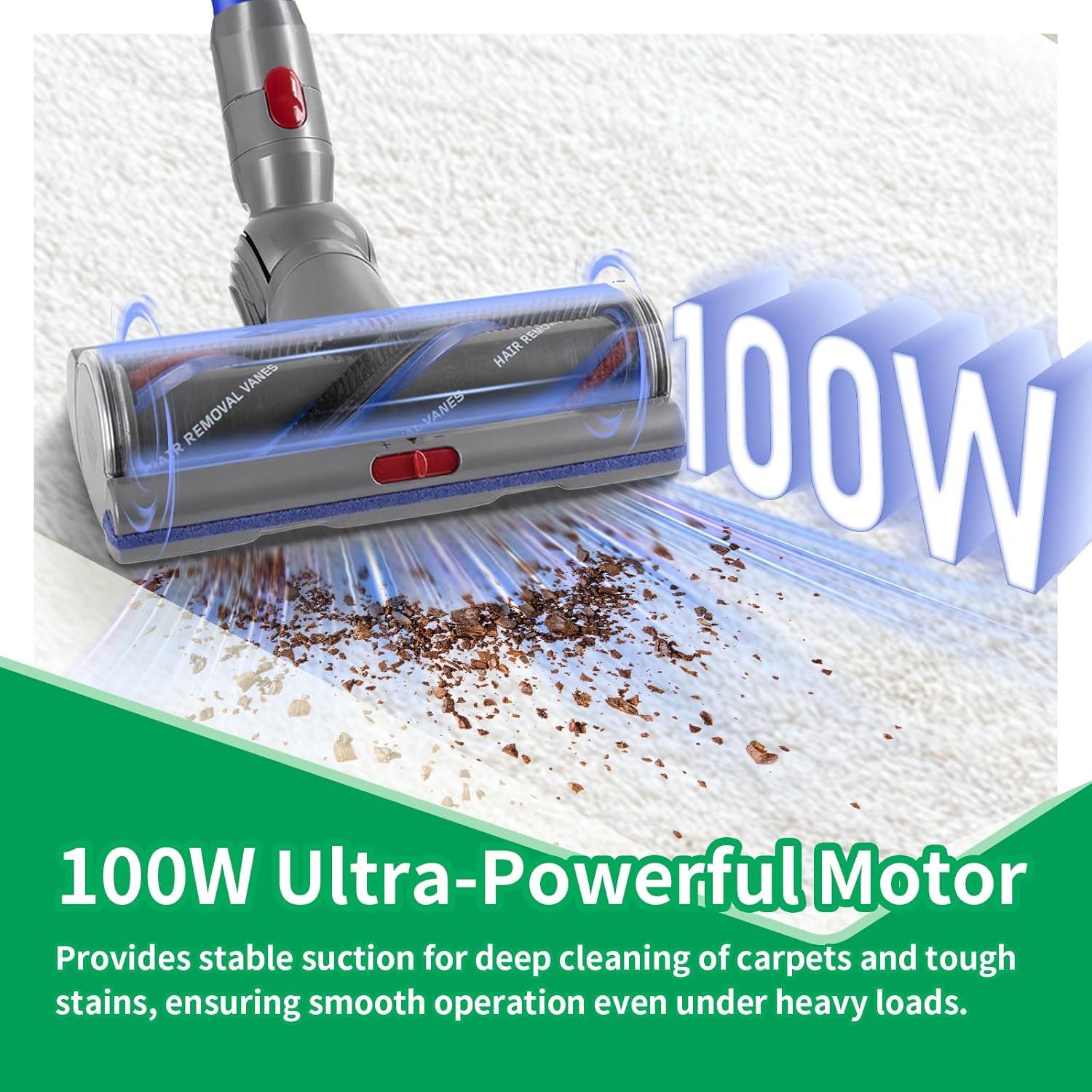 Cabezal de limpieza Klypticfit para Dyson V10 V11 V15 27 cm