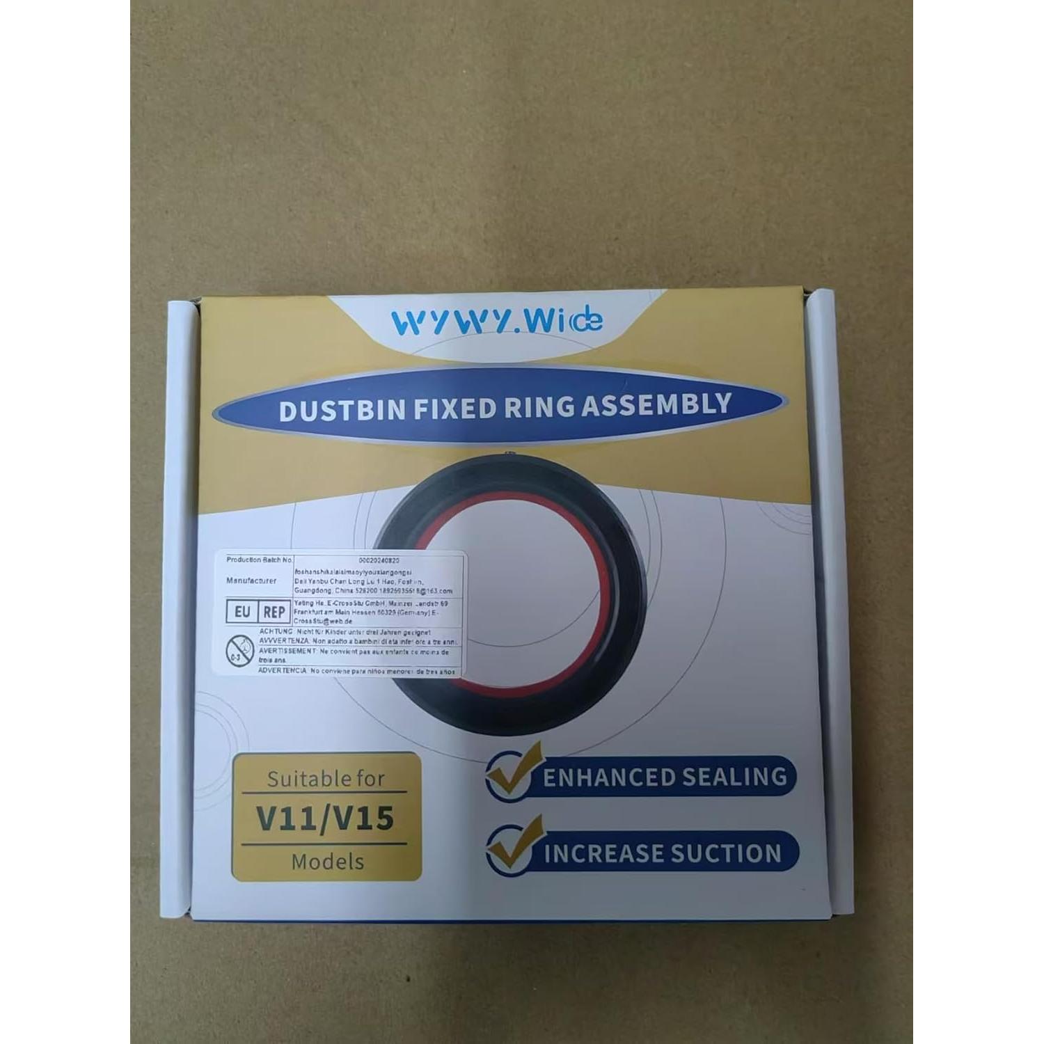 Anillo de Sellado para Cubo de Polvo Dyson V11 V15 SV14 SV15 SV22