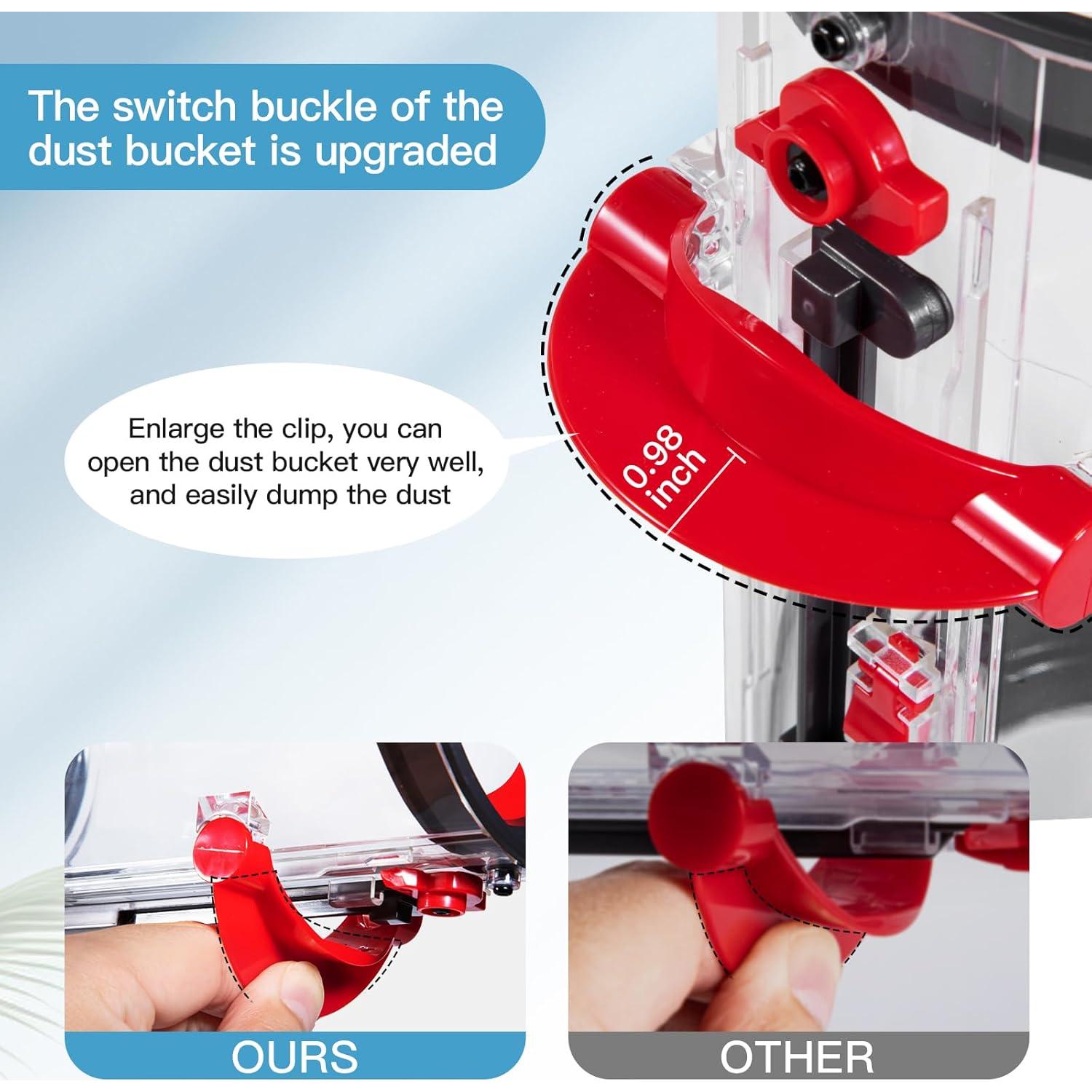 Cubo de Polvo y Filtro Reemplazo QINAN para Dyson V11 V15