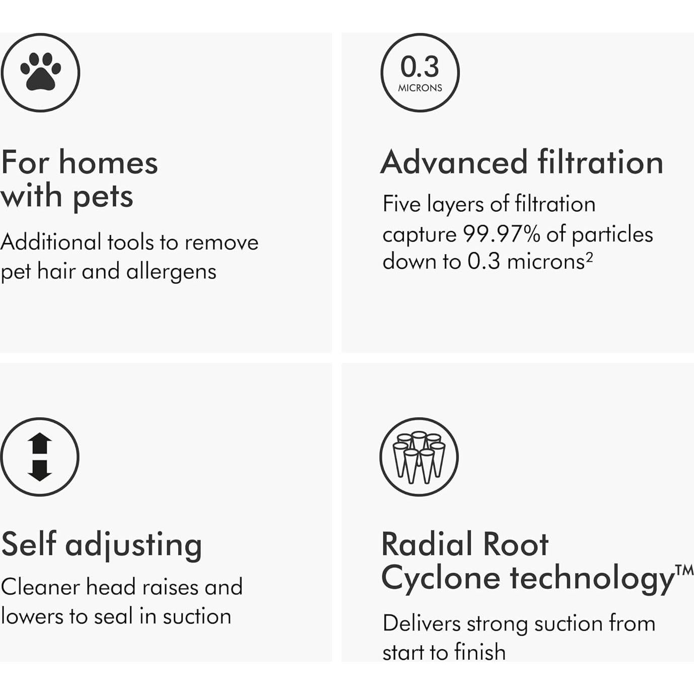 Aspiradora Vertical Dyson Ball Animal Total Clean 290AW