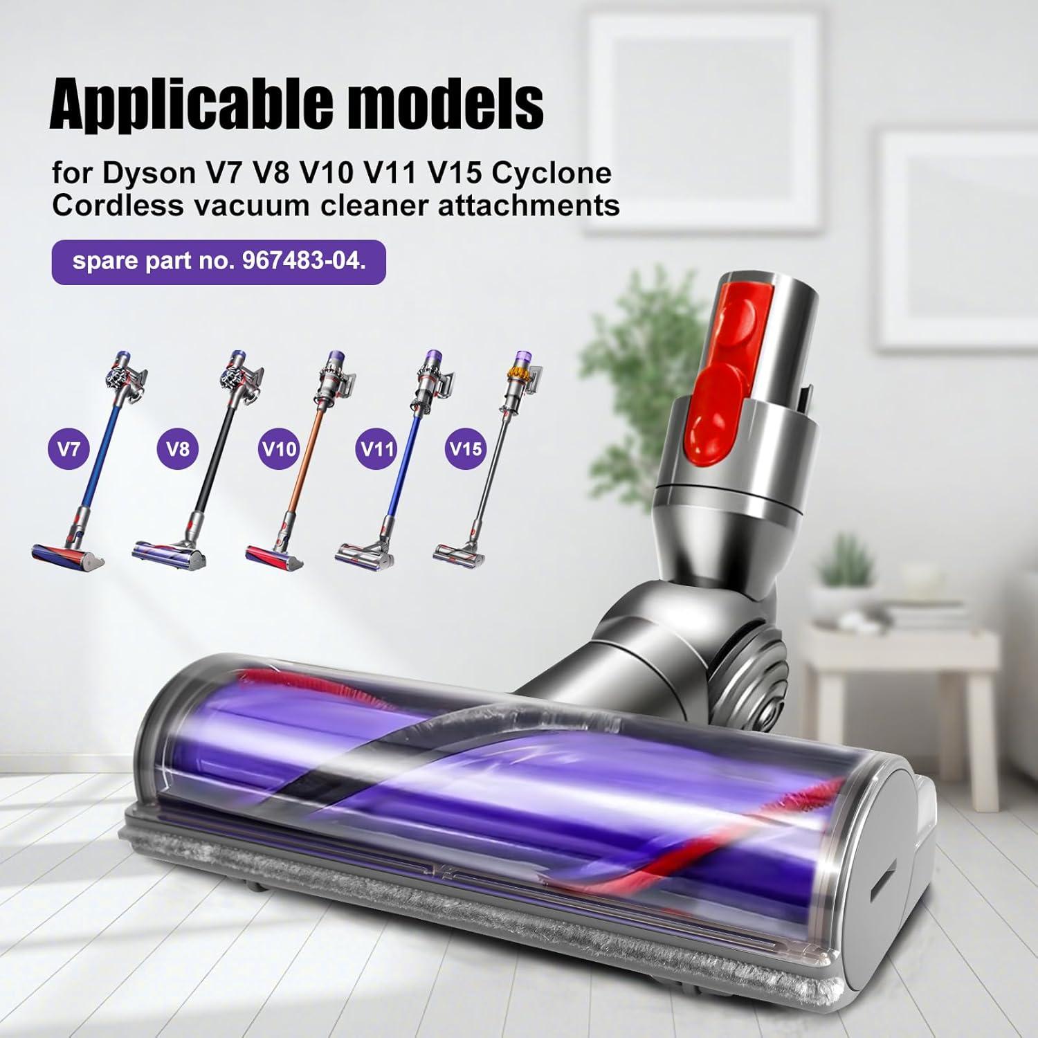 Cabezal de Limpieza de Transmisión Directa Odashen para Dyson V7 V8 V10 V11 V15