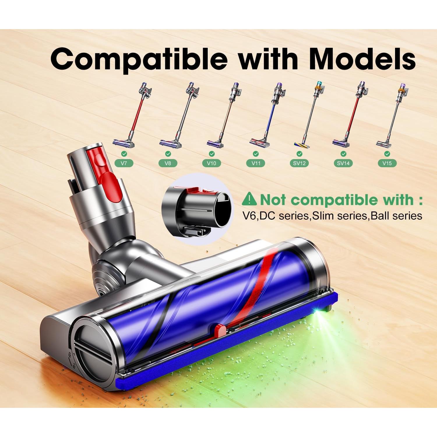 Cabezal de Cepillo MYUAKO para Aspiradora Dyson V7 V8 V10 V11 V15