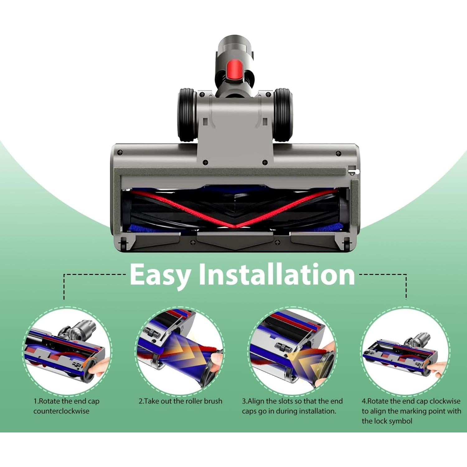 Cabezal de Cepillo MYUAKO para Aspiradora Dyson V7 V8 V10 V11 V15