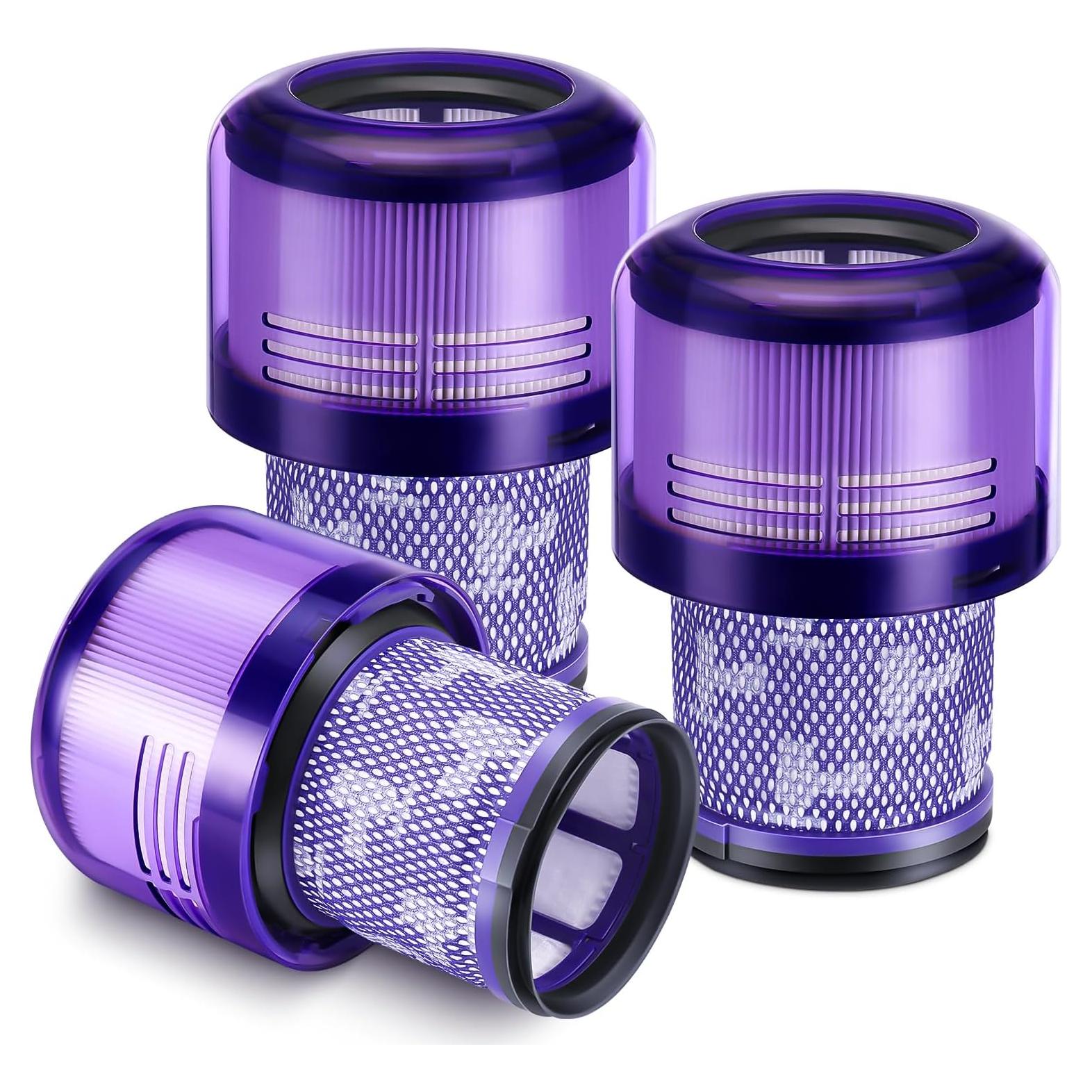 Paquete de 3 Filtros de Reemplazo Isinlive para Dyson V11/V15