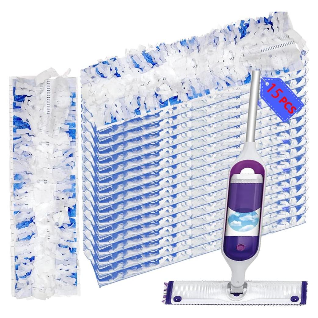 Recargas Almohadillas Limpieza Swiffer PowerMop 15 Unidades