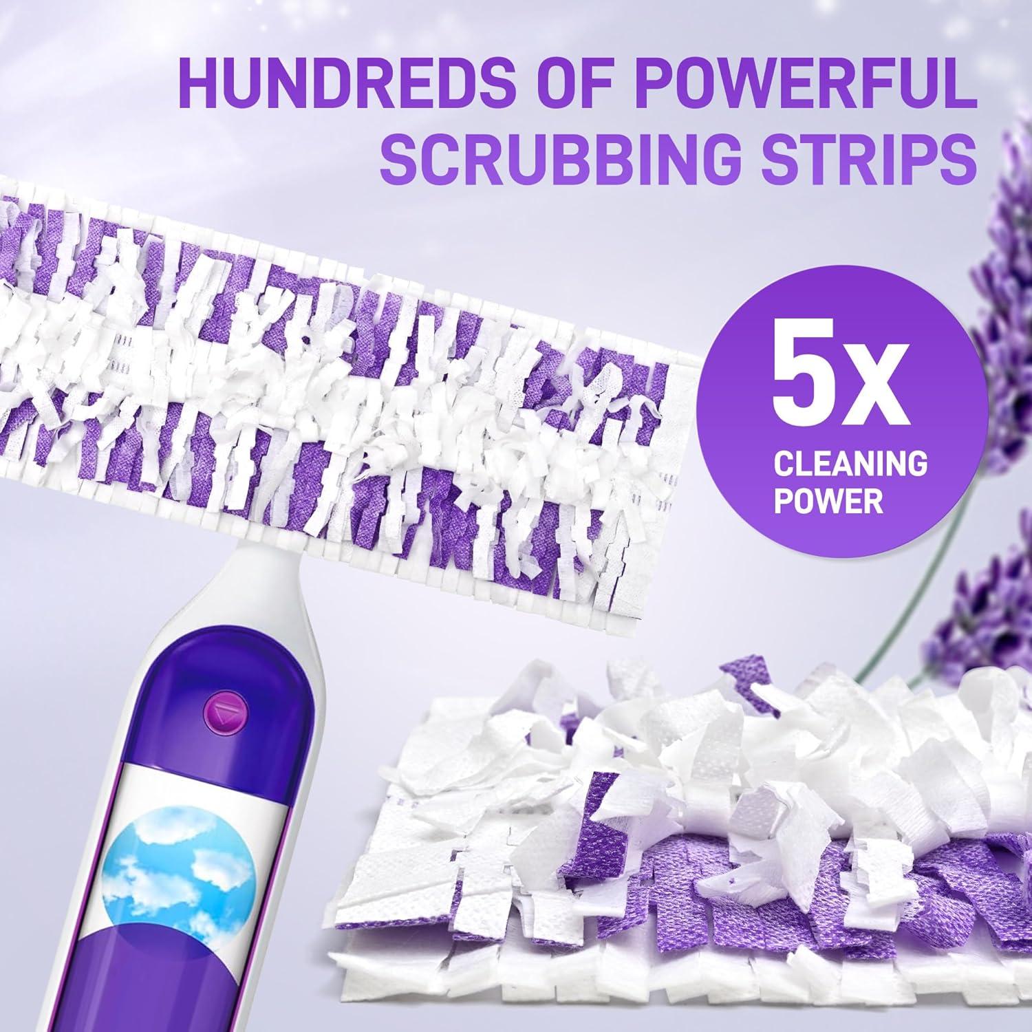 16 Almohadillas Desechables para Mopas Swiffer PowerMop