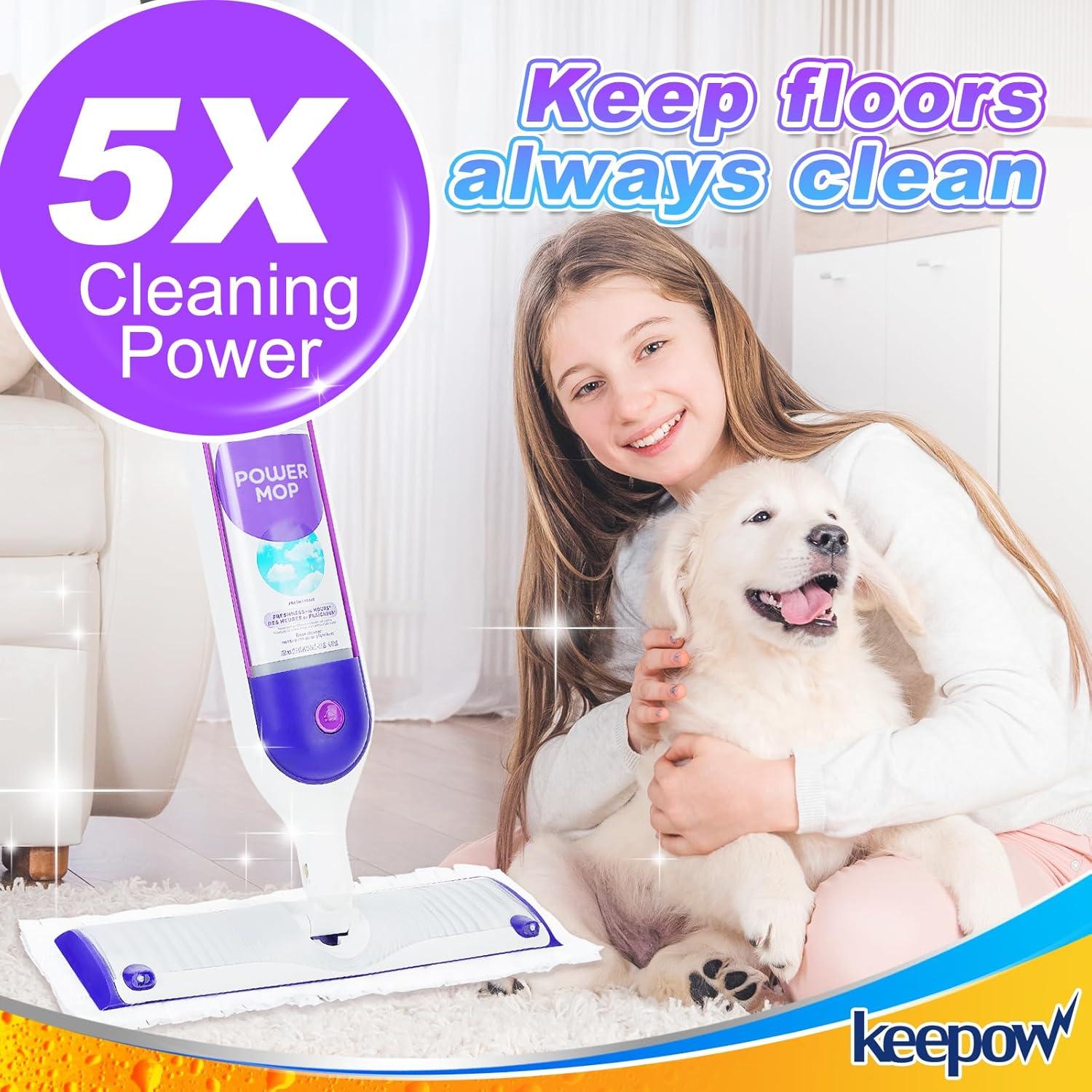 24 Recargas Almohadillas Desechables Mopas KEEPOW Multi-Superficie