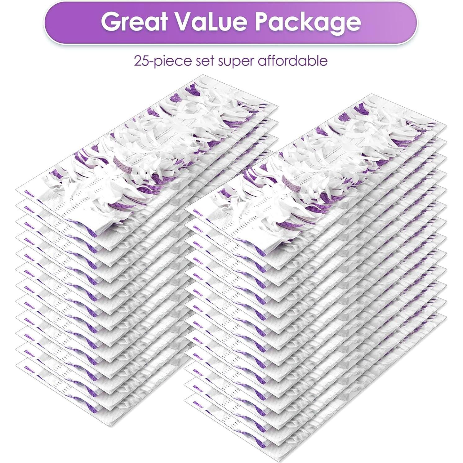 25 Recargas Almohadillas Desechables para Mopa Eléctrica BRUVISH PowerMop