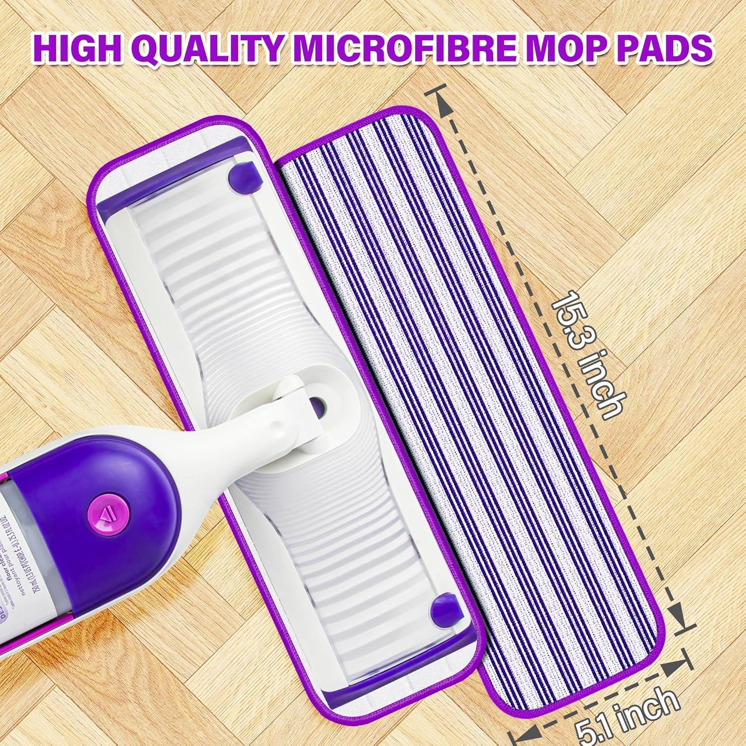 Almohadillas de Fregona Reutilizables FORSPEEDER 20 Pack Microfibra