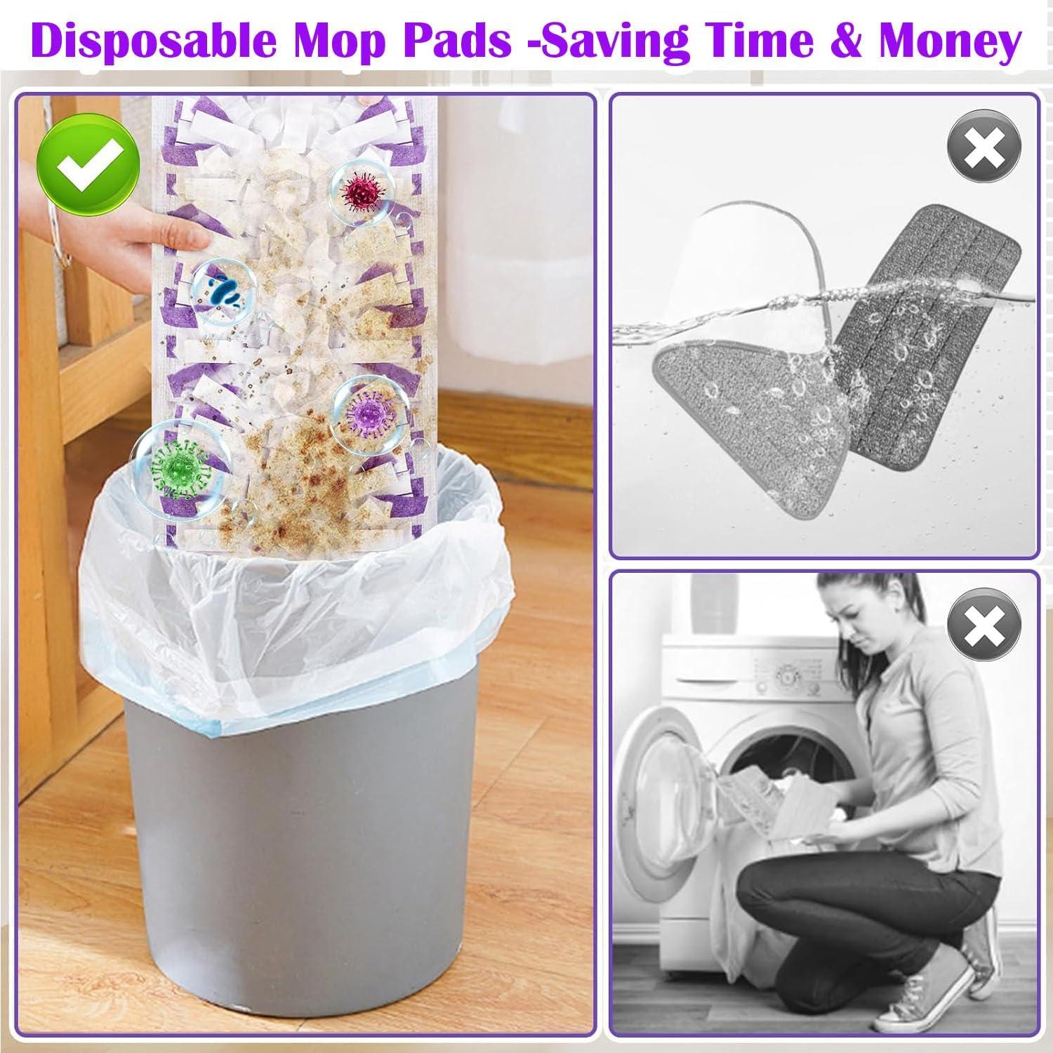 15 Almohadillas Desechables Sunkuro para Mopa Power Mop