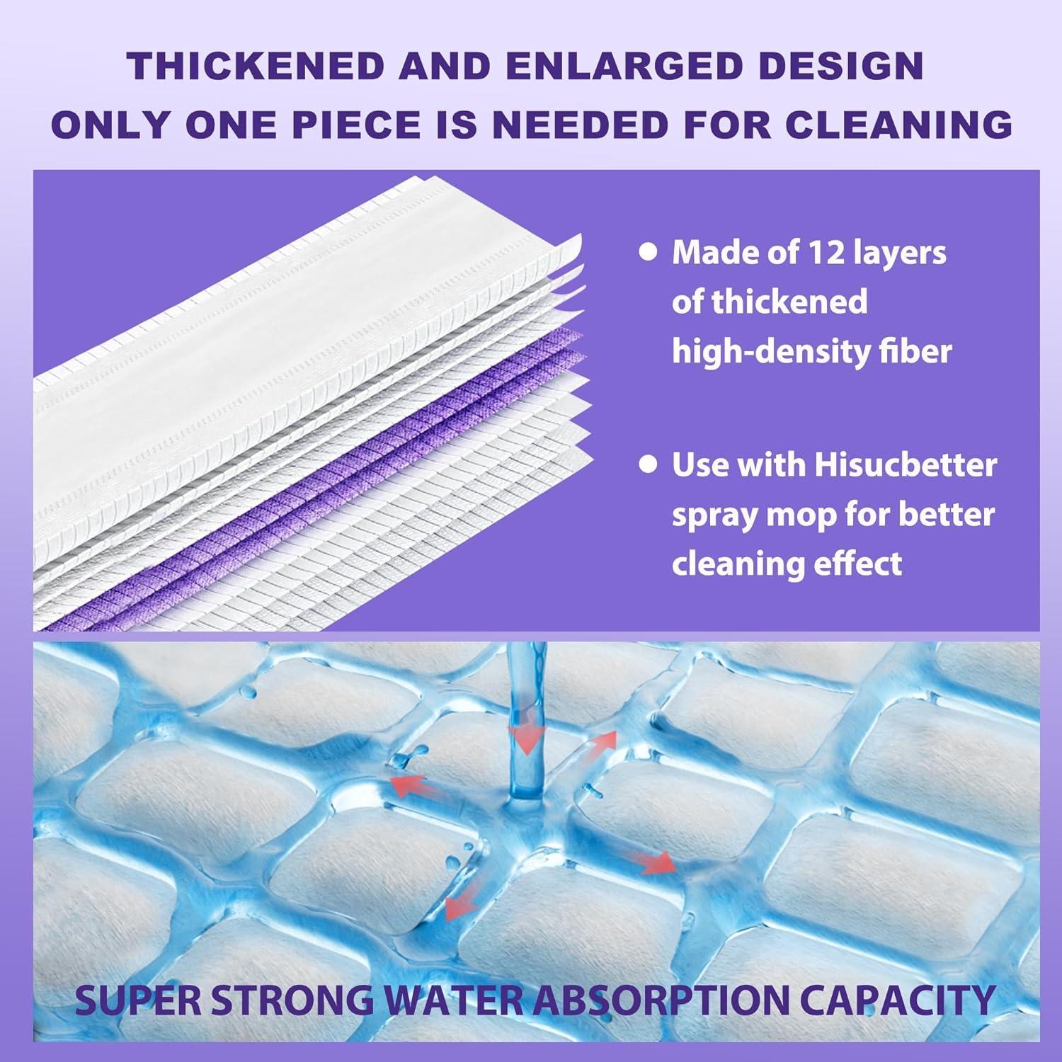 20 Almohadillas de Recarga para Mopa Eléctrica Hisucbetter