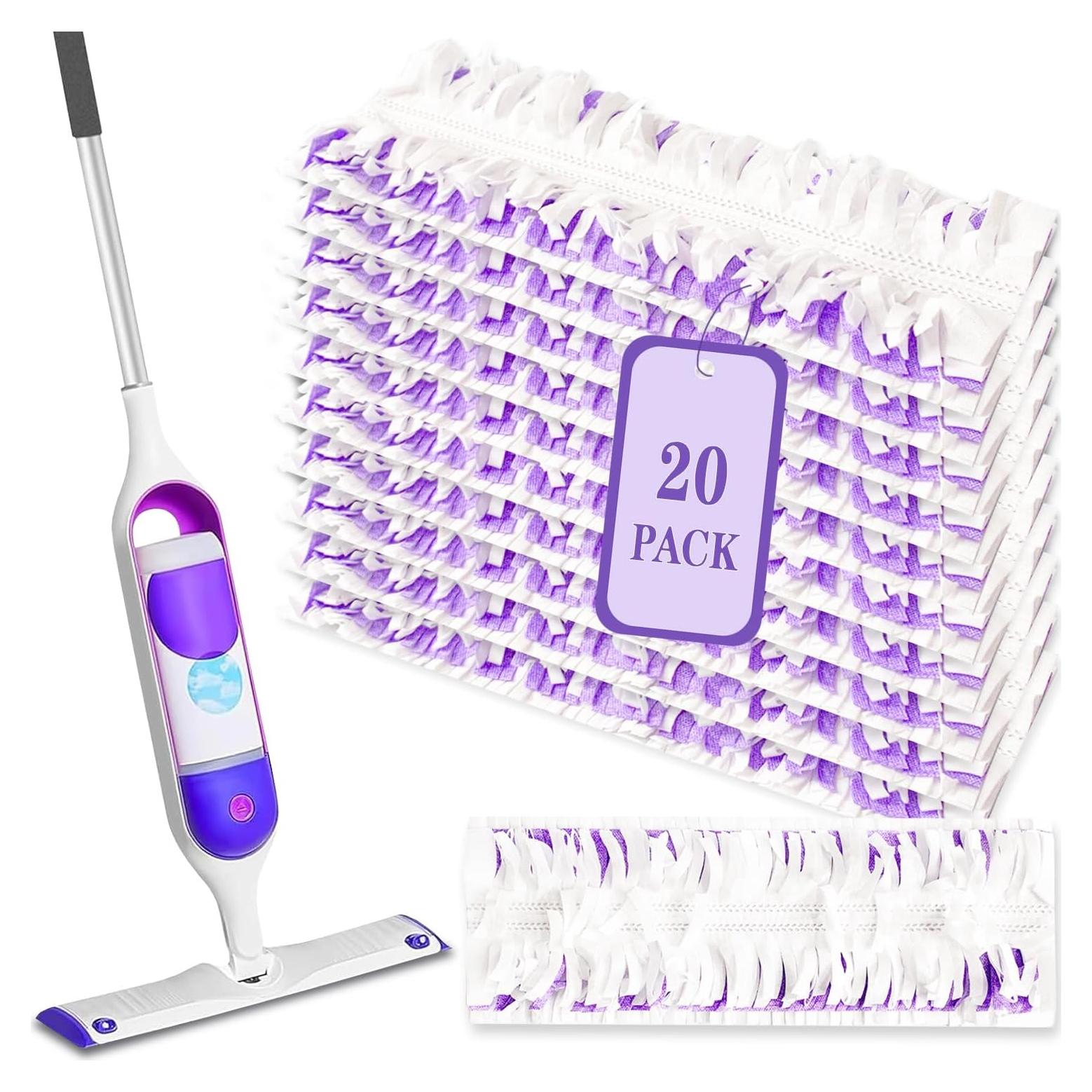 20 Almohadillas Desechables para Mopas Kookkit - Multi-Superficie