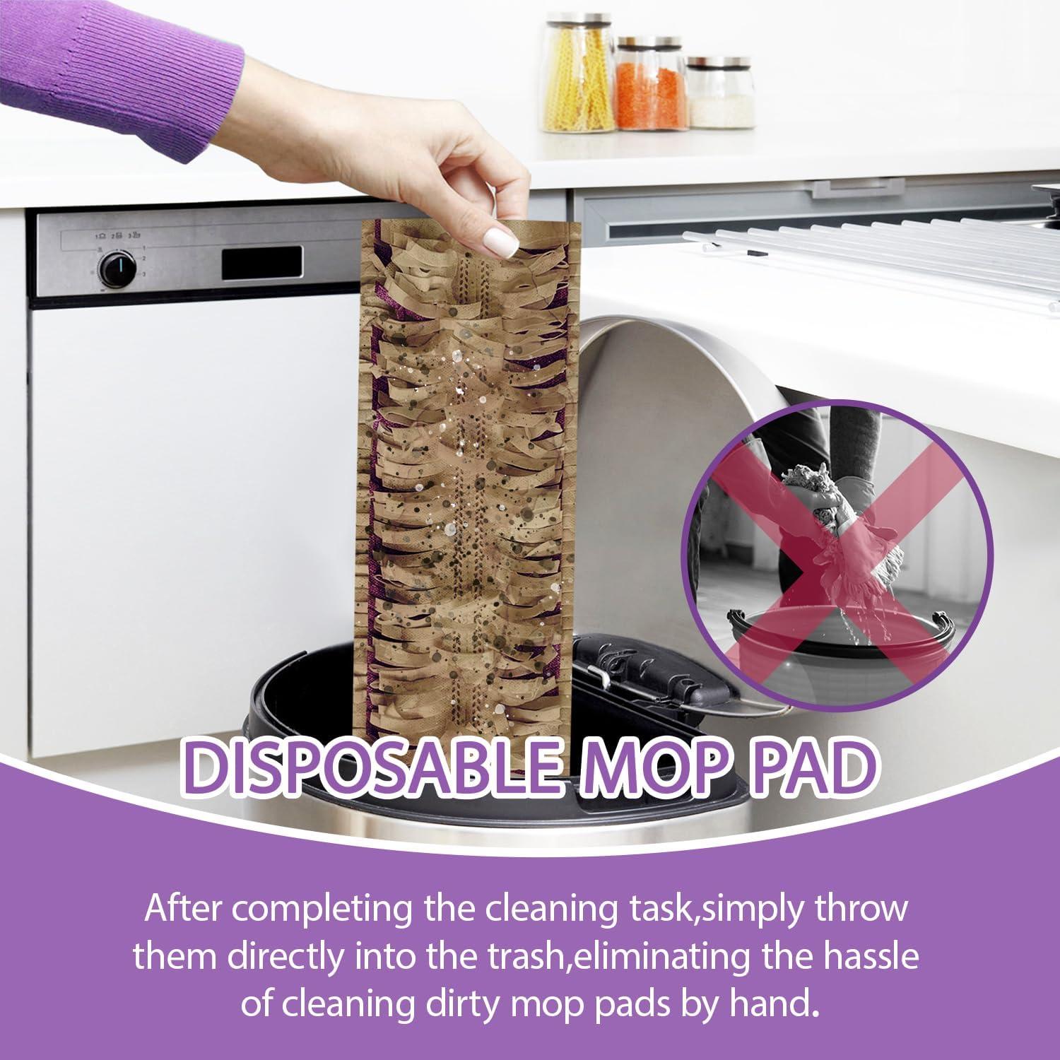 20 Almohadillas Desechables para Mopas Kookkit - Multi-Superficie