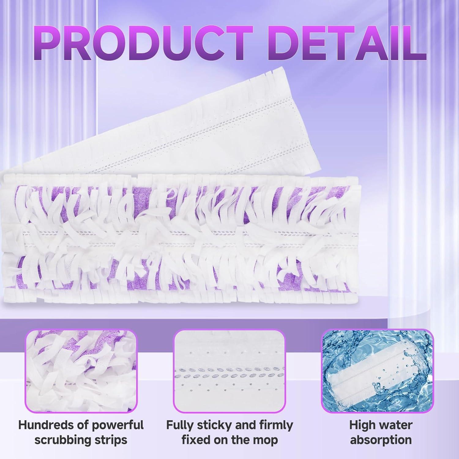 Recargas de Mopa Desechable WENGROU 30 Paños Multi-Superficie