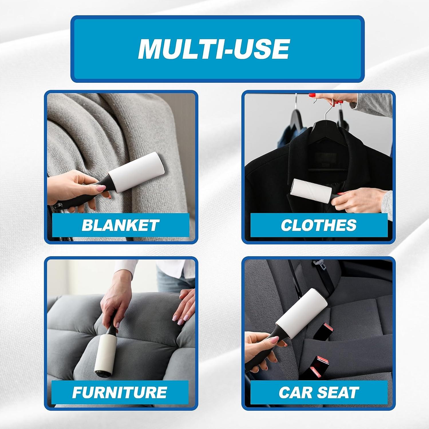 Rodillo de Pelusa Air Jungles 450 Hojas Extra Pegajoso