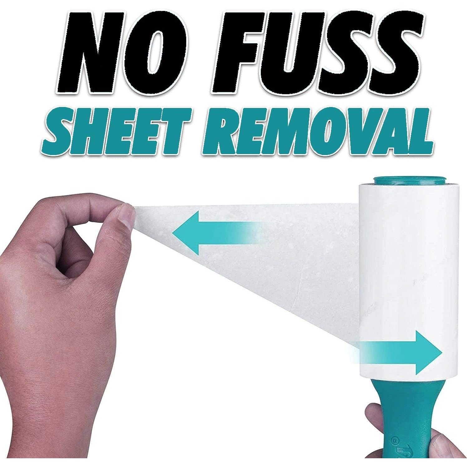 Rodillos de Pelusa DecorRack con 300 Hojas Adhesivas