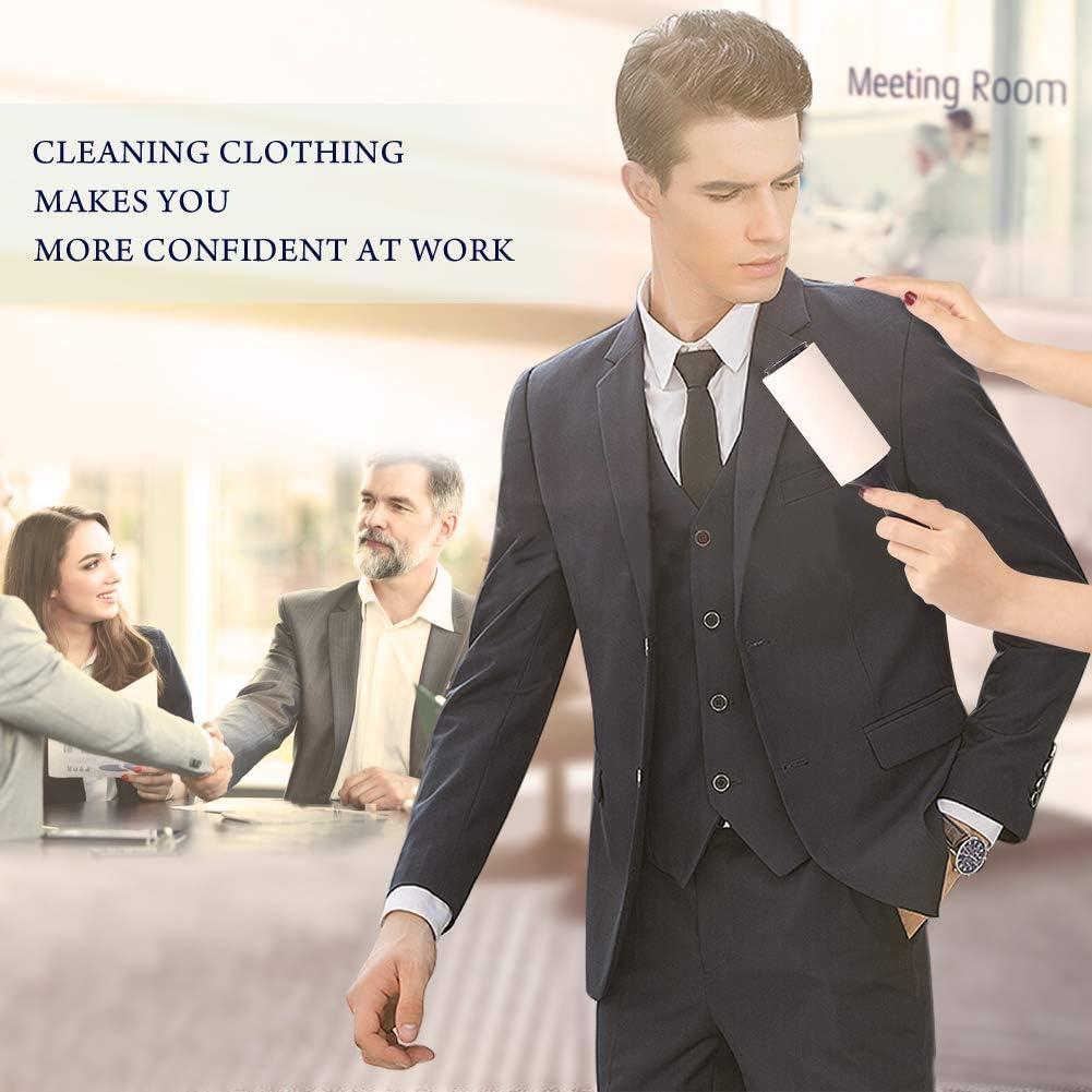 Rodillo Quitapelusas Adhesivo para Mascotas - Paquete de 8