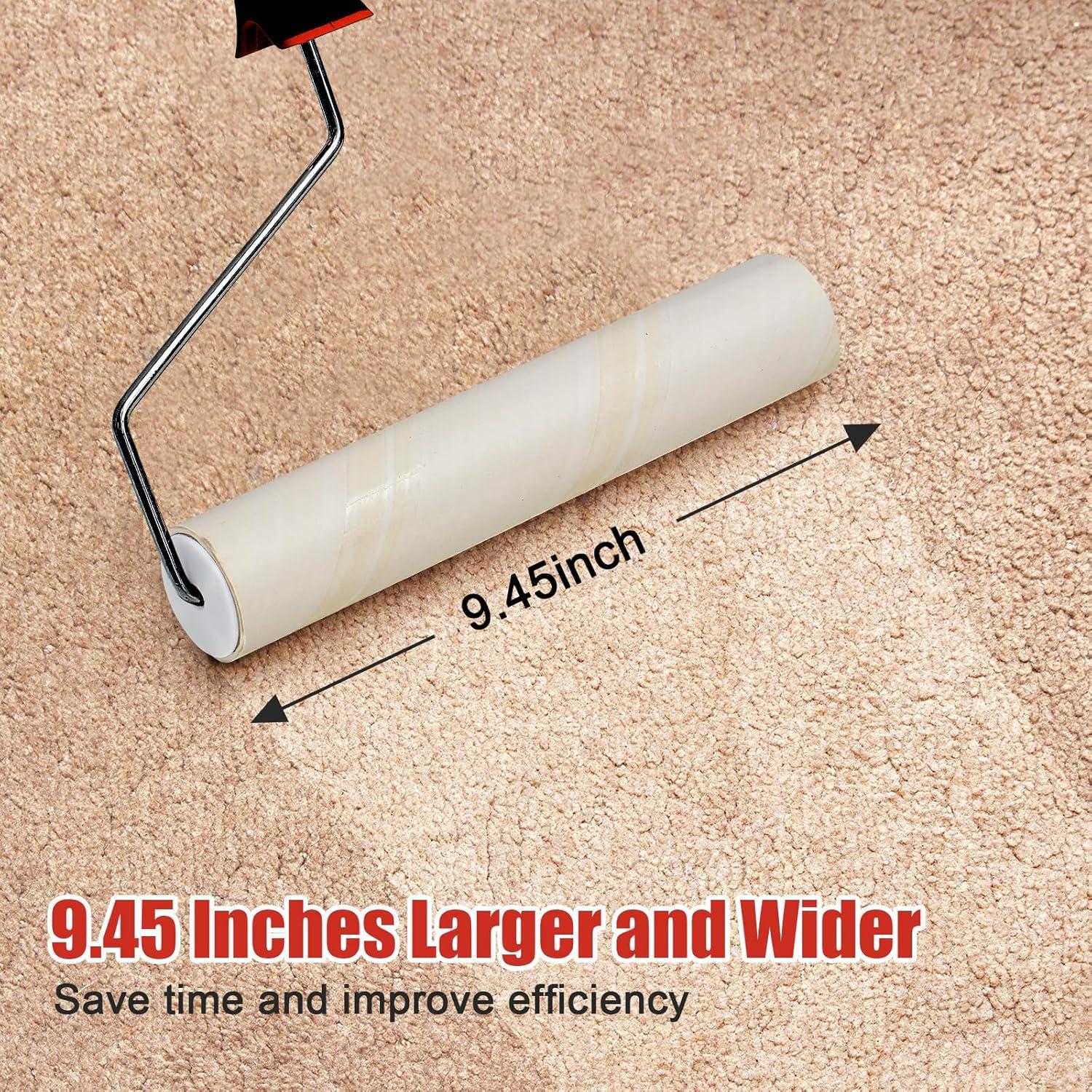 Rodillo de Pelusa Lcokeiy Extra Ancho 24 cm Ajustable 129.5 cm