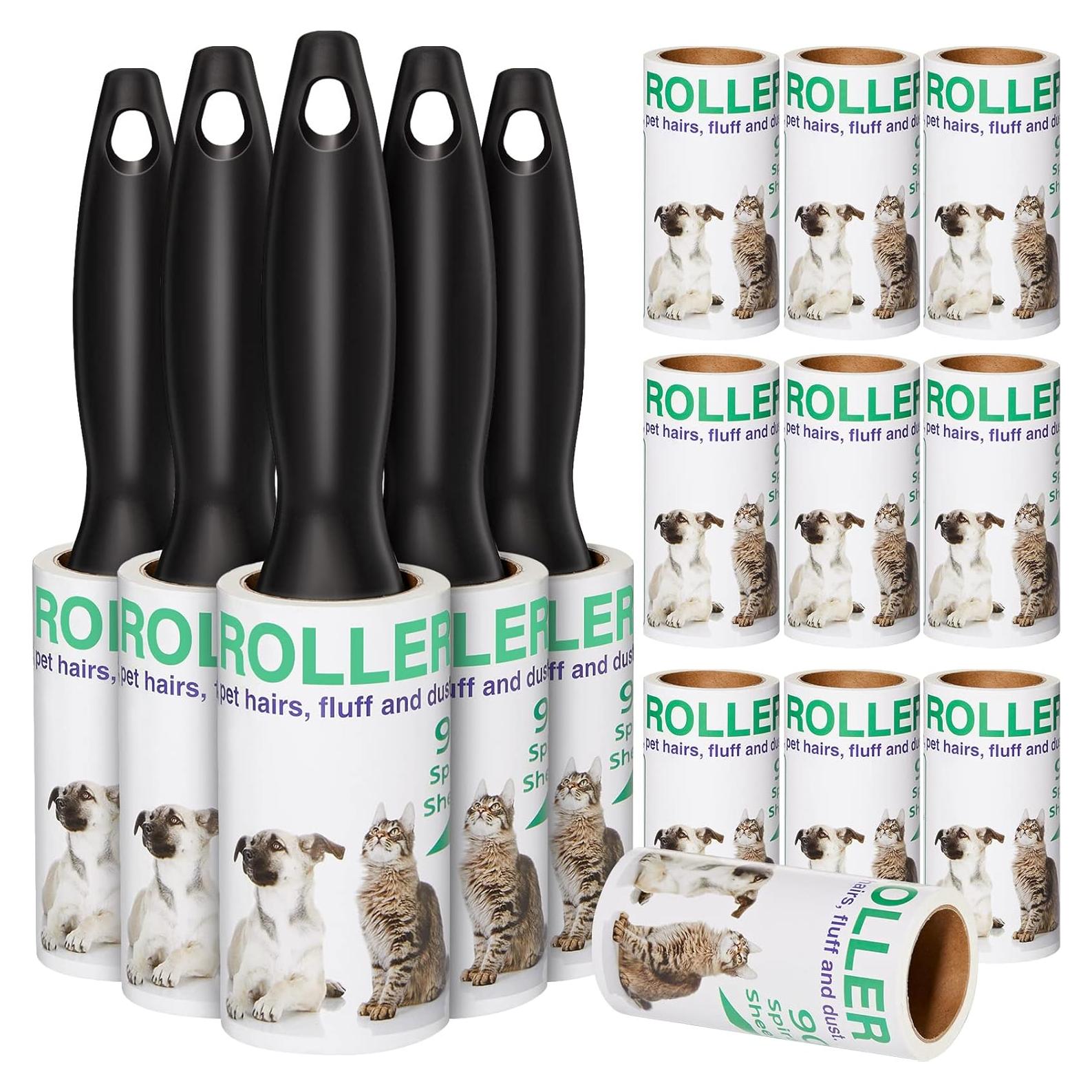 Rodillos Quitapelusas Newtay 1350 Hojas para Mascotas