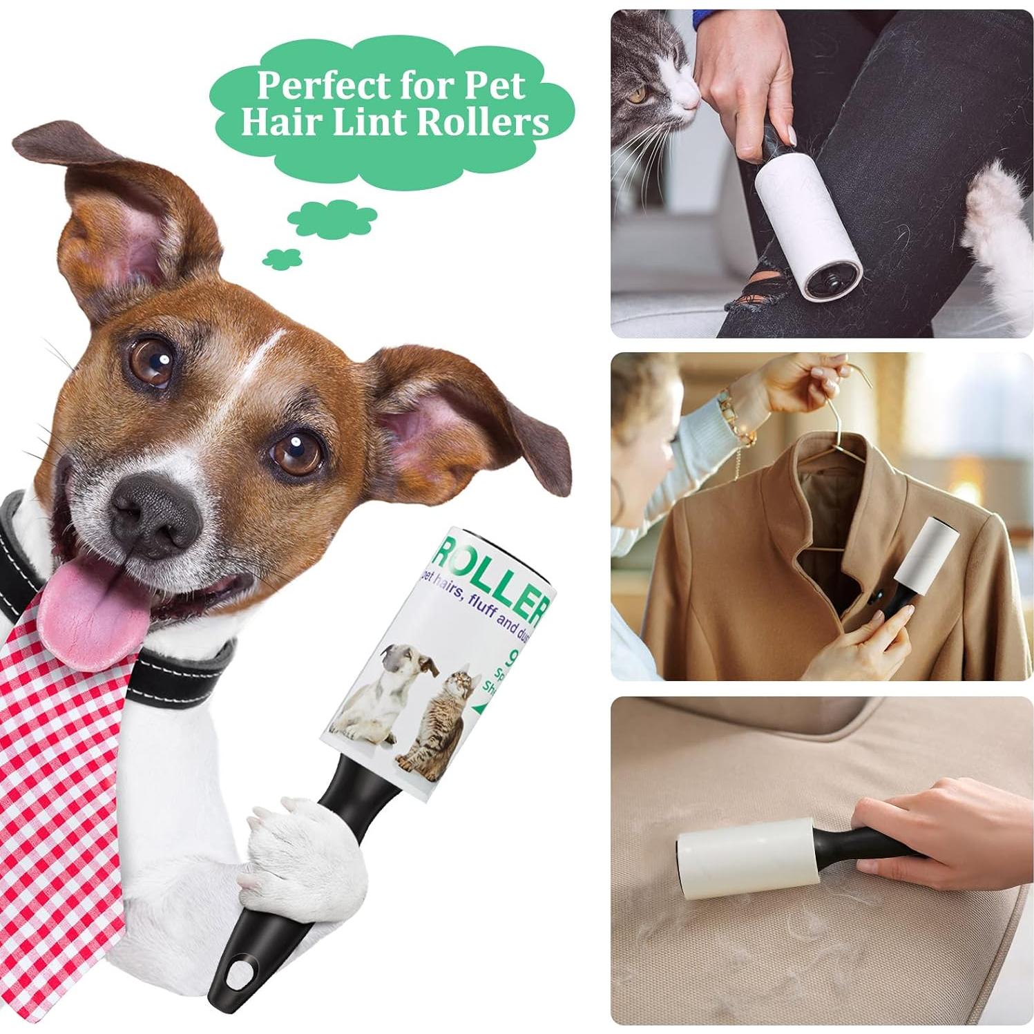 Rodillos Quitapelusas Newtay 1350 Hojas para Mascotas