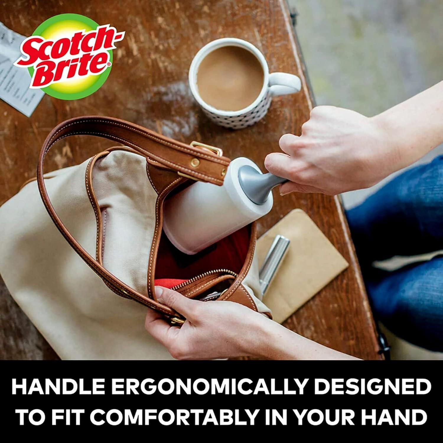 Rodillo para Pelusa de Auto Scotch-Brite 4 Rodillos 288 Hojas