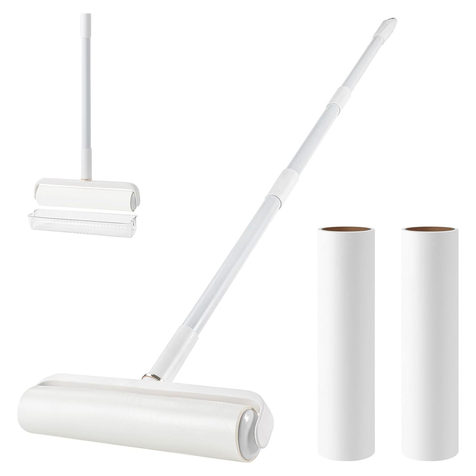 Rodillo de Pelusa MINGRACE con Mango Largo y 3 Rollos