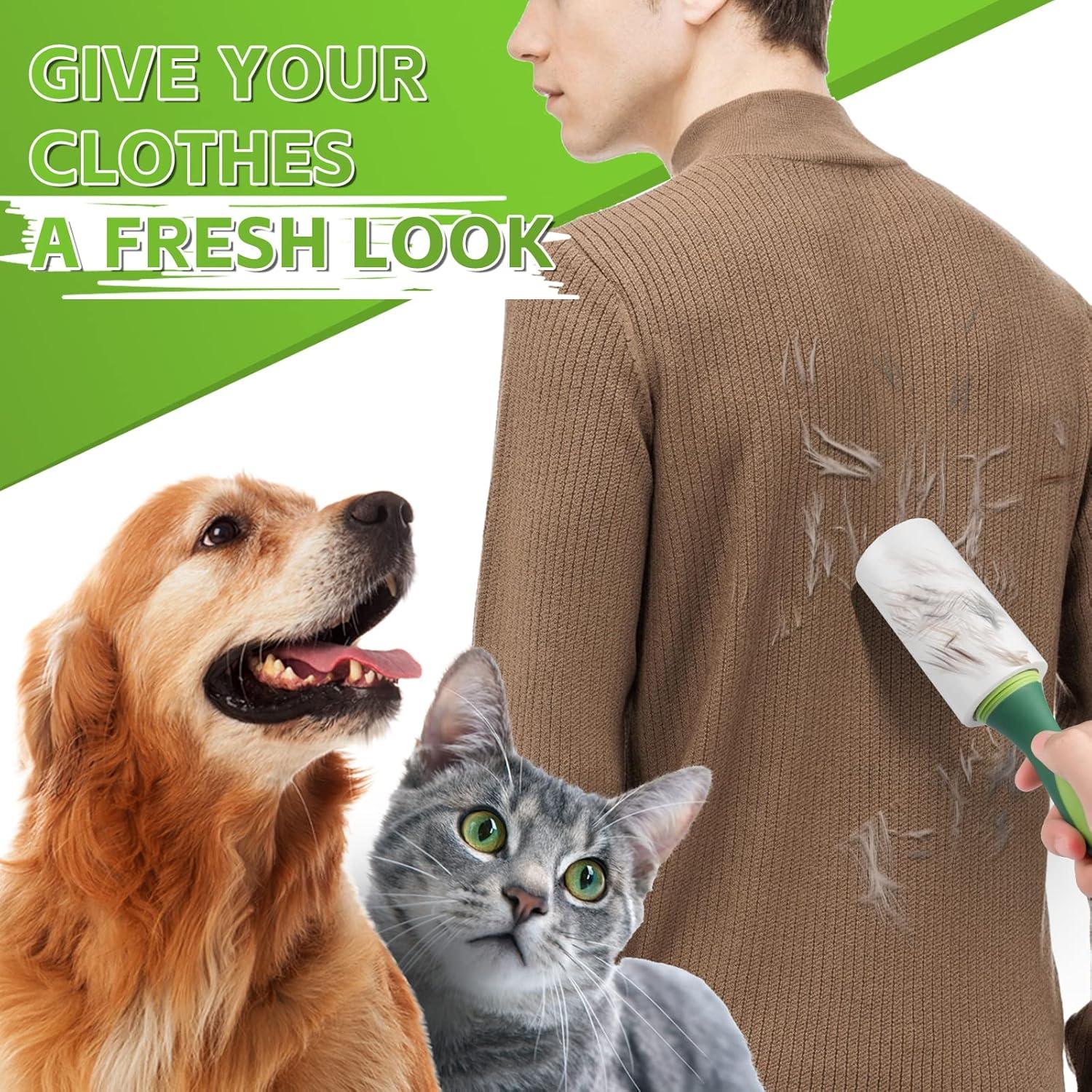 Rodillo Adhesivo SPRIBLOSS para Pelo de Mascotas - 1100 Hojas