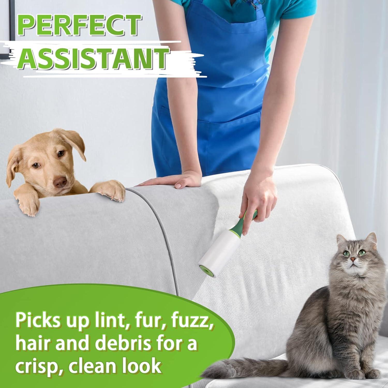 Rodillo Adhesivo SPRIBLOSS para Pelo de Mascotas - 1100 Hojas