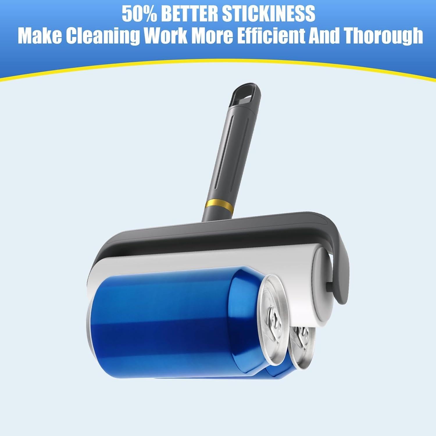 Rodillo de Pelusa Extra Pegajoso COBETE 500 Hojas 16 cm