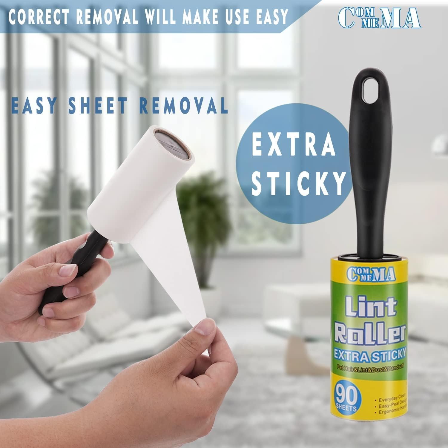 Recargas Rodillo Quitapelusas Wenzhou - Paquete 6 x 540 Hojas