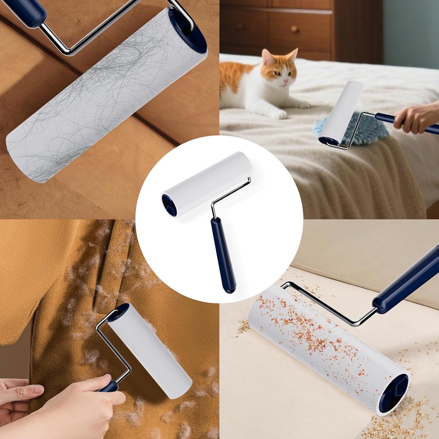 Rodillo de Pelusa JoviQ Extra Pegajoso 16 cm con 240 Hojas