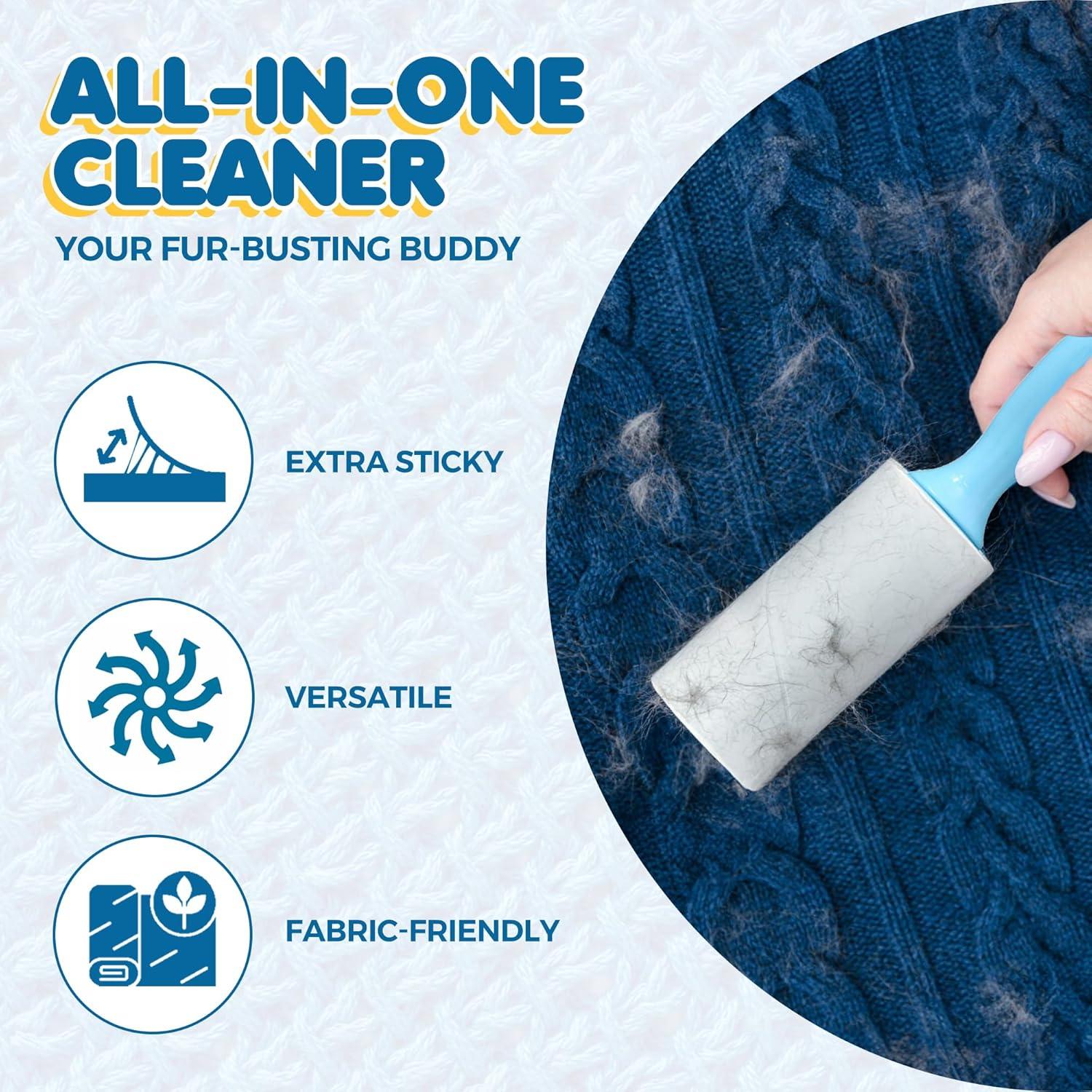 Rodillos Adhesivos SunGrow para Mascotas, 2 Portátiles 20.32 cm