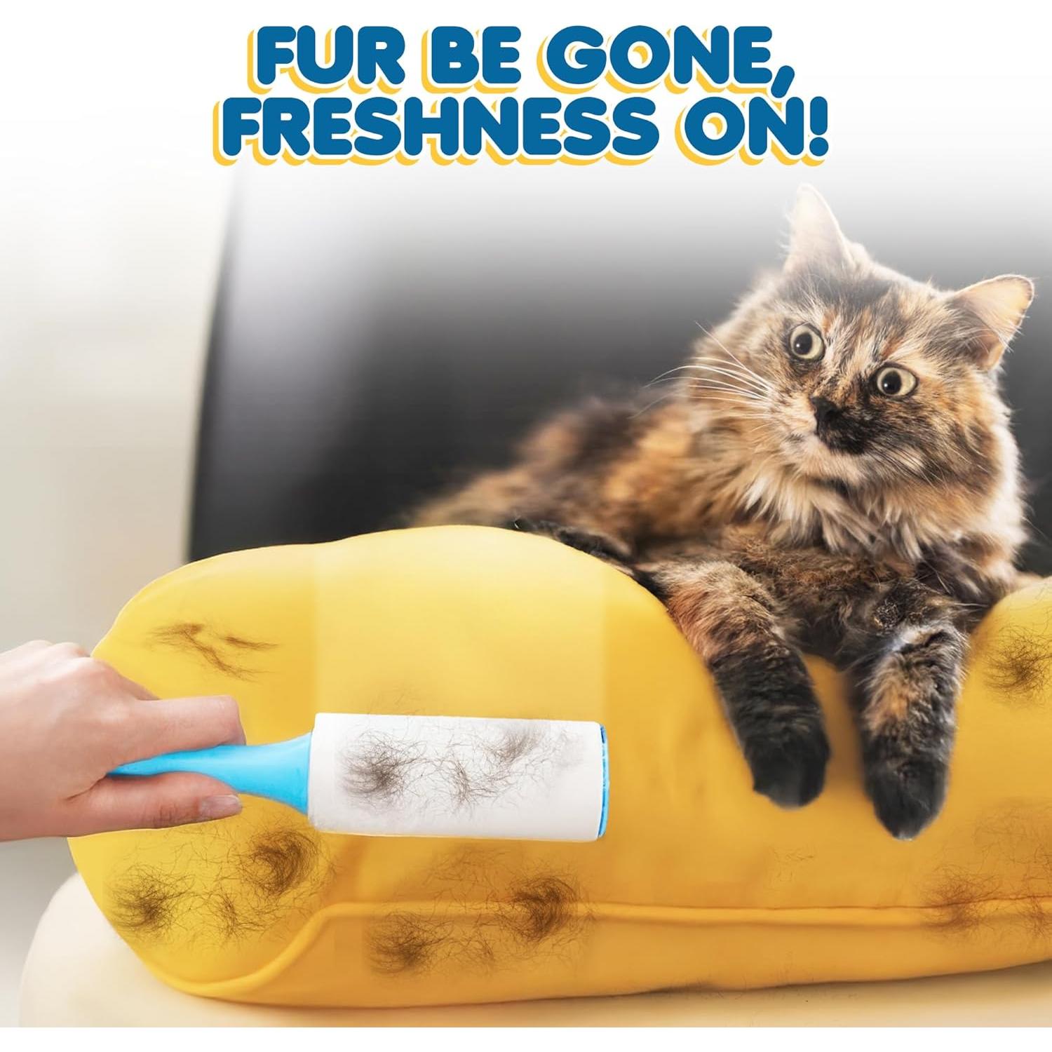 Rodillos Adhesivos SunGrow para Mascotas, 2 Portátiles 20.32 cm