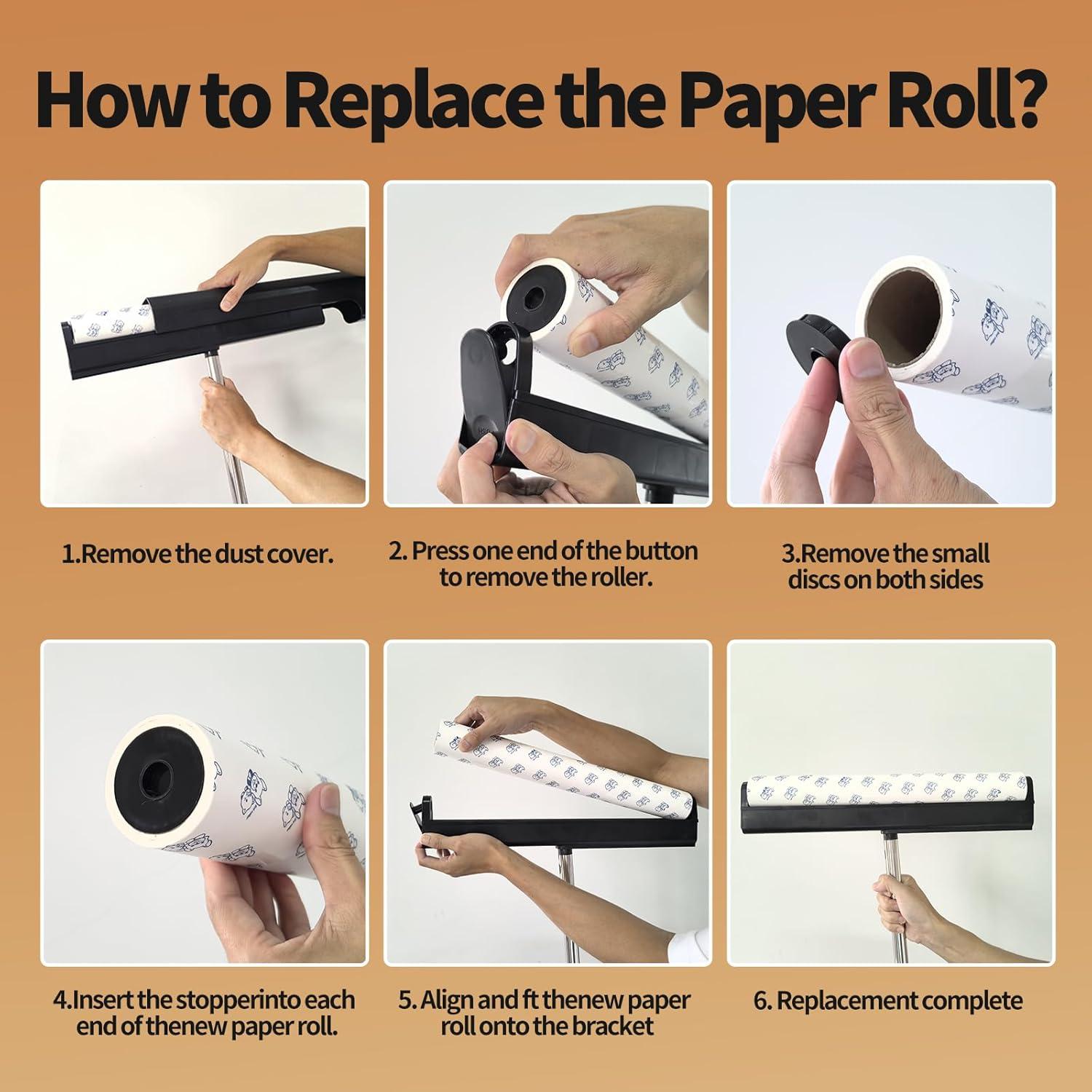 Rodillo de Pelusa Jumbo Shijie 15.74" Extra Pegajoso 360 Hojas