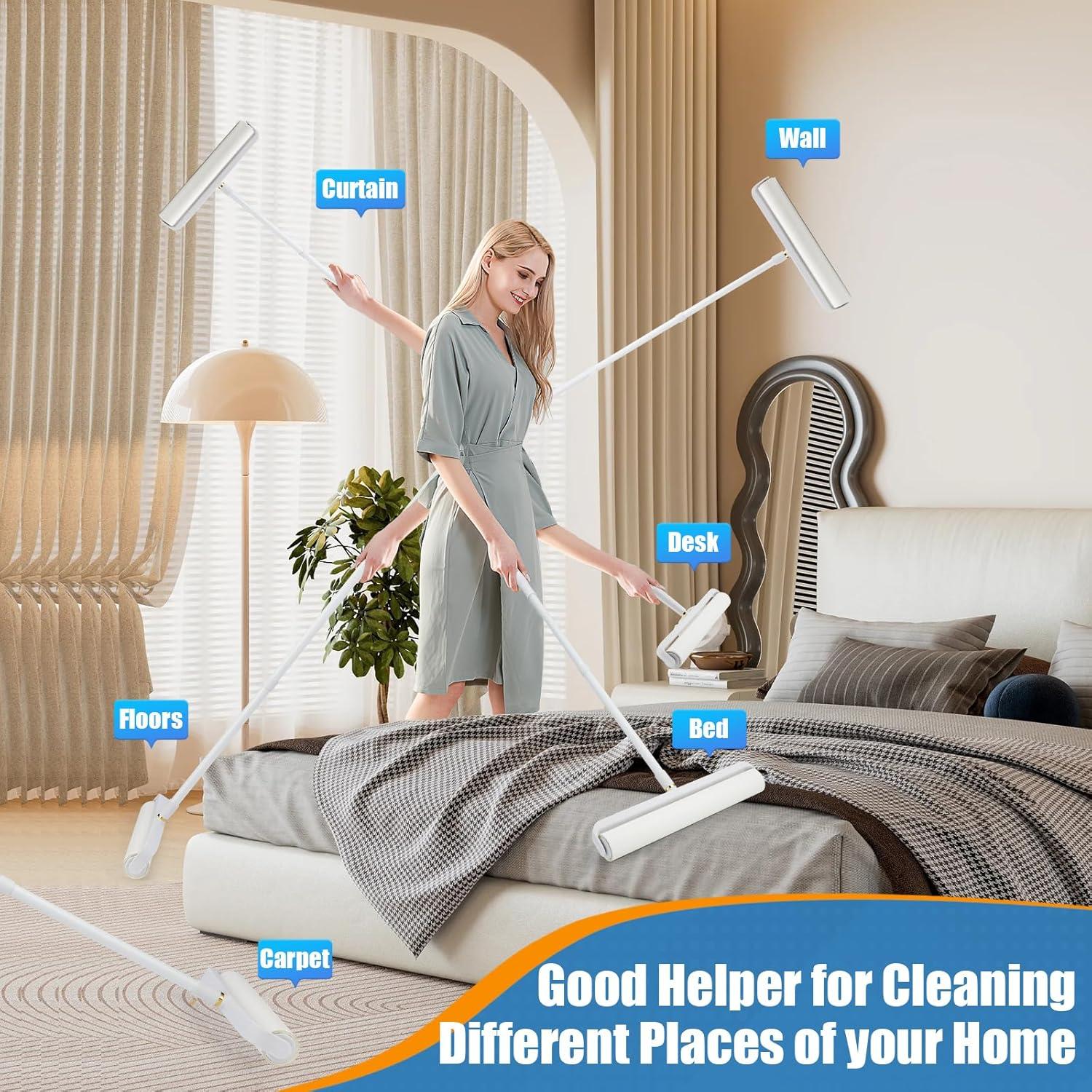 Rodillo de Pelusa Grande DYMOLL 14.17" Extra Pegajoso 360 Hojas