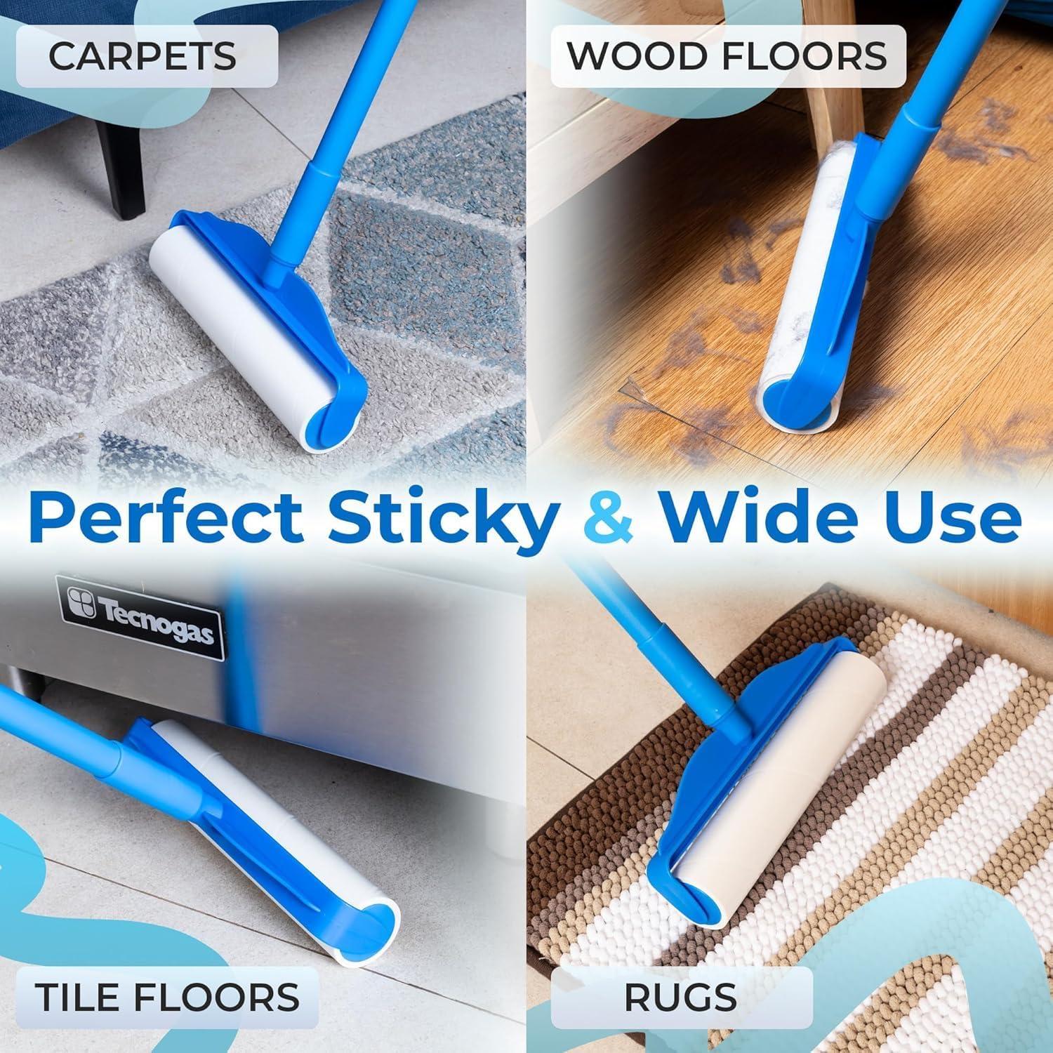 Rodillo de Pelusa Extra Grande PetLovers 400 Hojas 24 cm