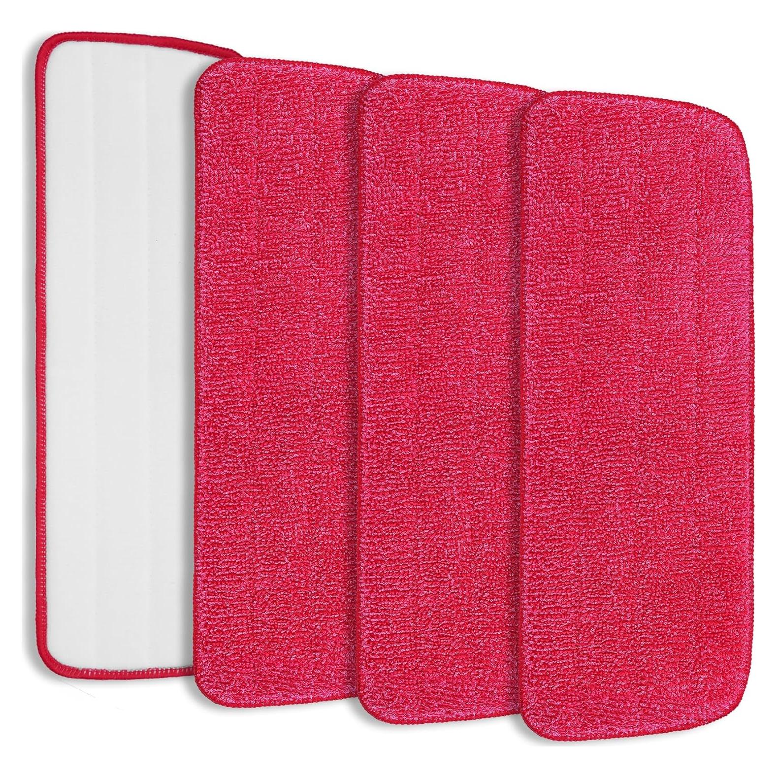 Paños de Microfibra Reutilizables iKEEPOW para Mop Rubbermaid 41.91 cm