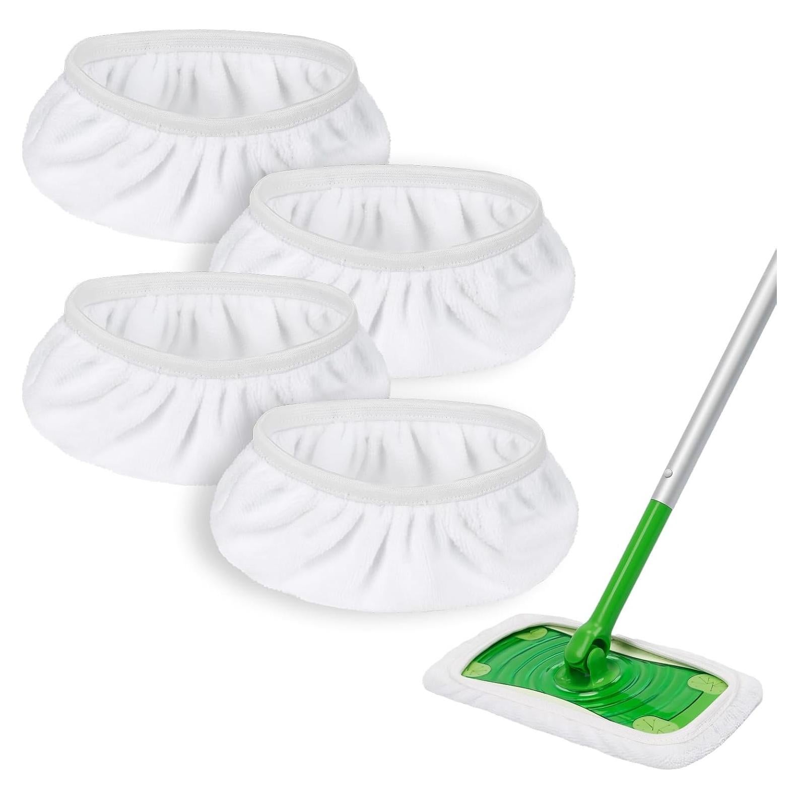 Almohadillas de Repuesto Reutilizables Ashsajkd para Trapeador Swiffer 10-12"