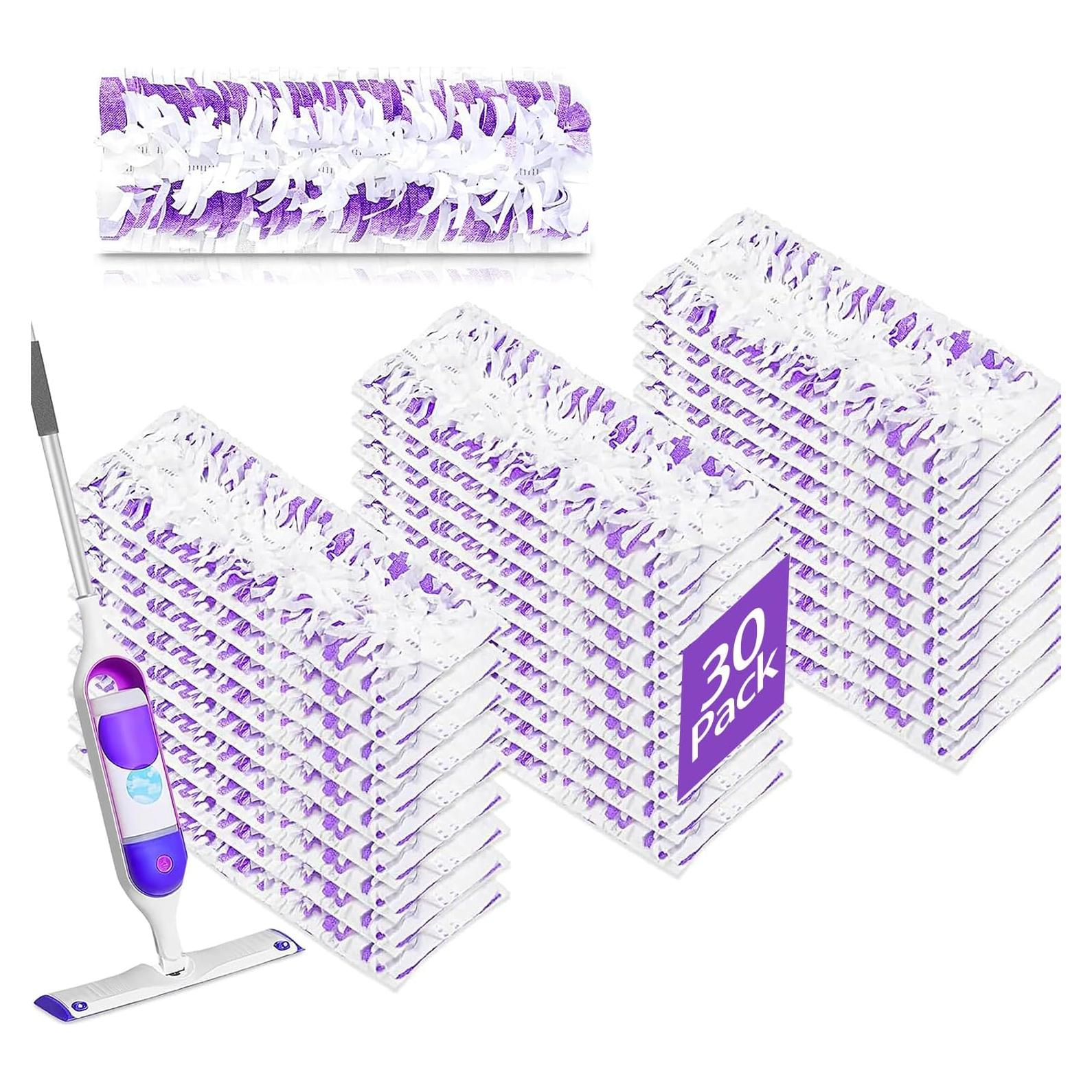 30 Repuestos Almohadillas Desechables Swiffer Power Mop