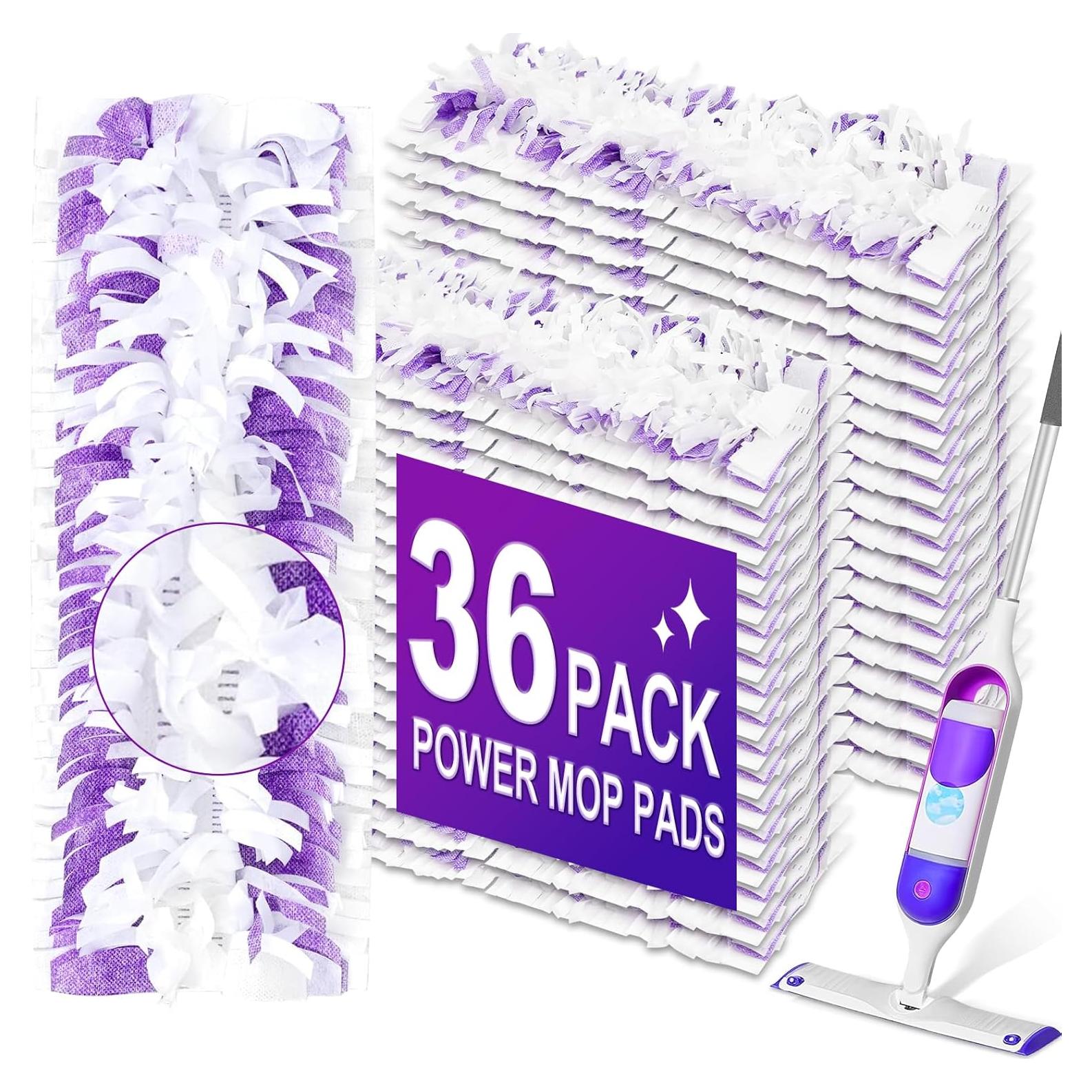 36 Almohadillas Desechables para Mopas Swiffer PowerMop