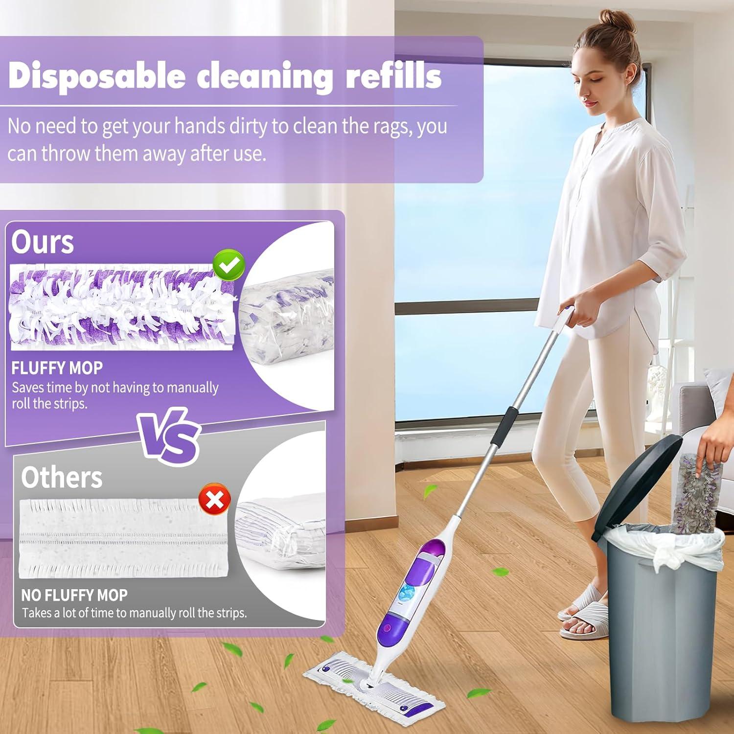 36 Almohadillas Desechables para Mopas Swiffer PowerMop
