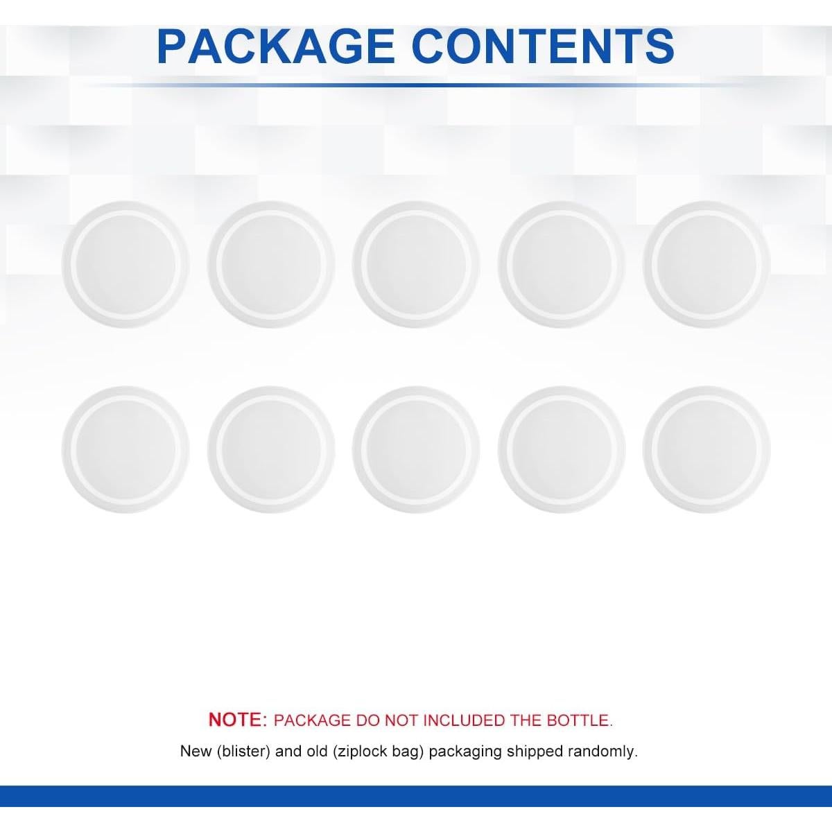 Junta de Silicona LANMU para Botellas Swiffer Wet Jet - Paquete de 10