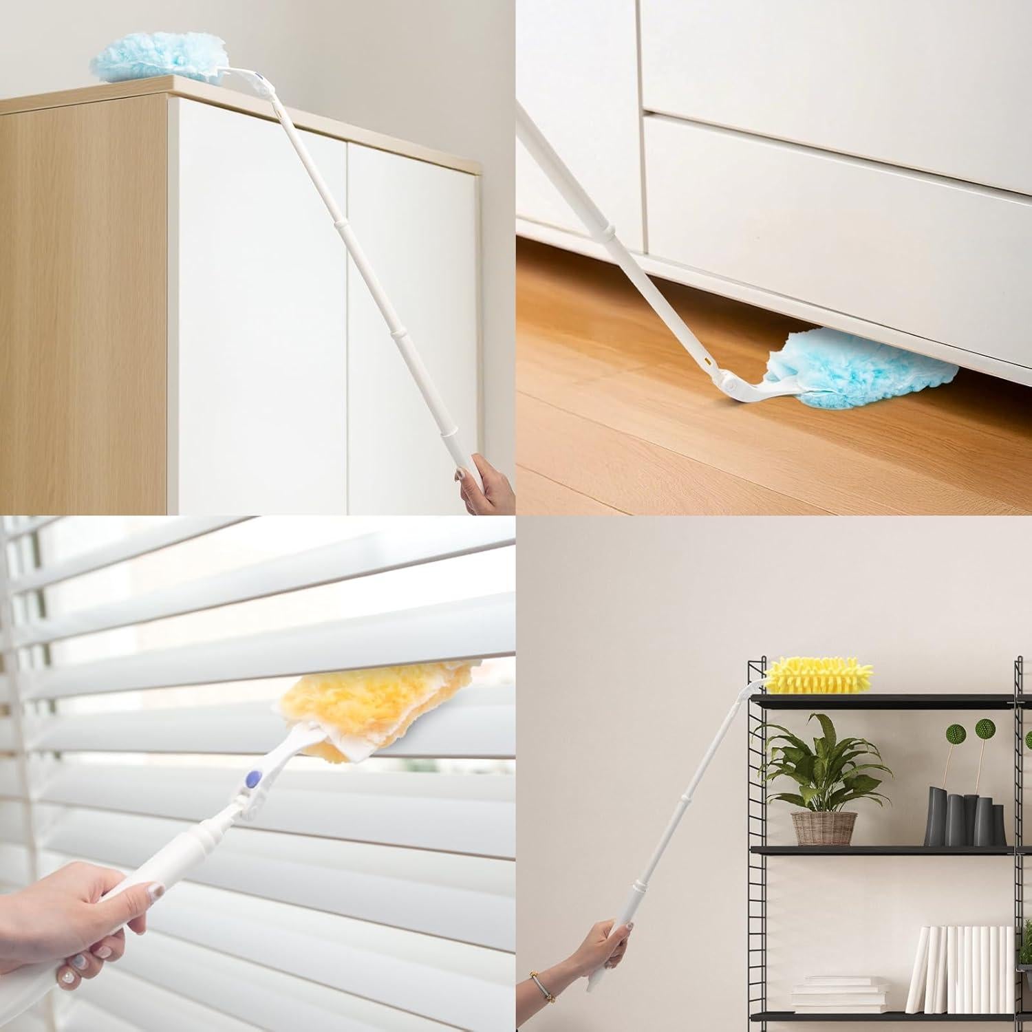 Mango Extensible de Reemplazo KeFanta para Duster Swiffer