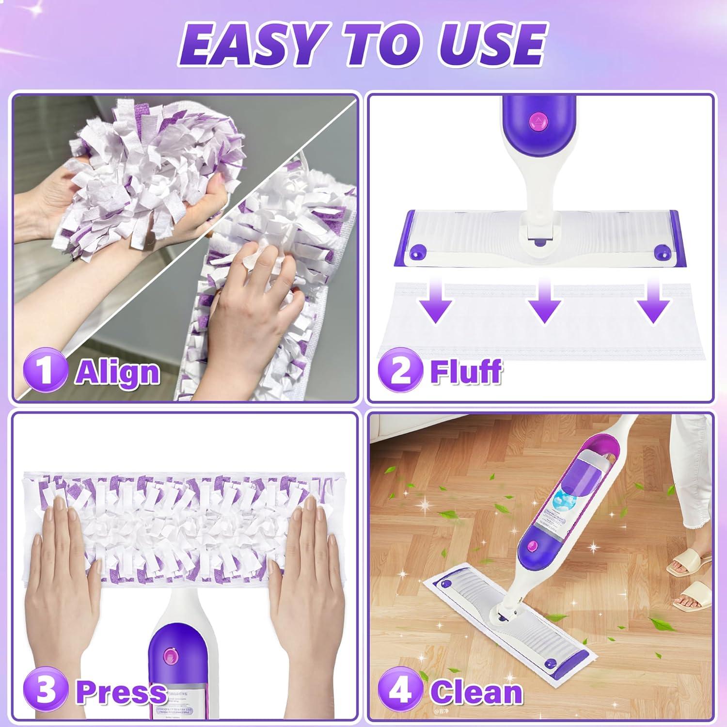 Almohadillas desechables Swiffer PowerMop - Paquete de 8