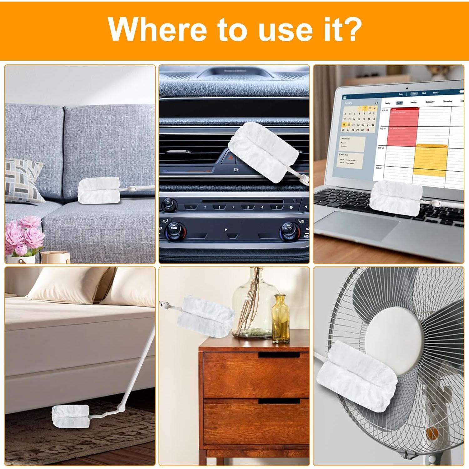 Mangos Extensibles YeeBeny para Swiffer Duster - 2 Pcs