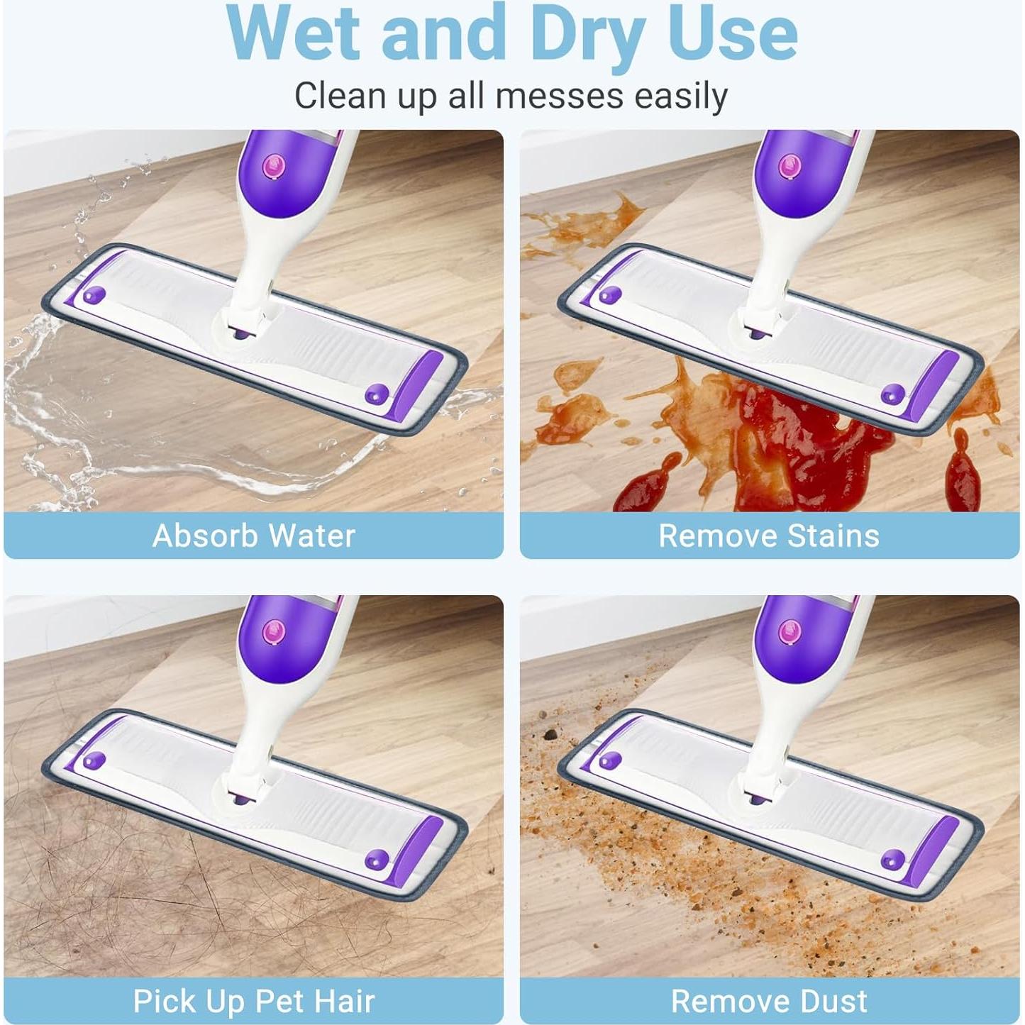 Paños de Mopa Reutilizables Dovesail para Swiffer PowerMop - 5 Piezas